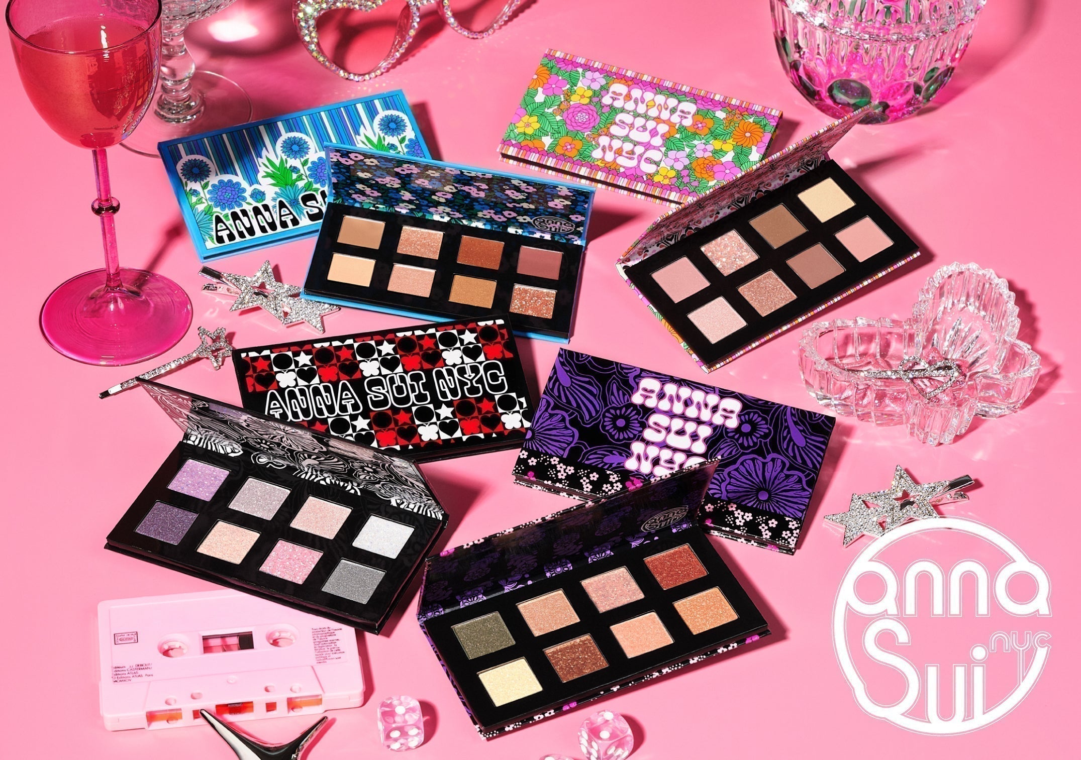 <center><small>ANNA SUI NYC<br>cosmetics  DEBUT!!</small></center>