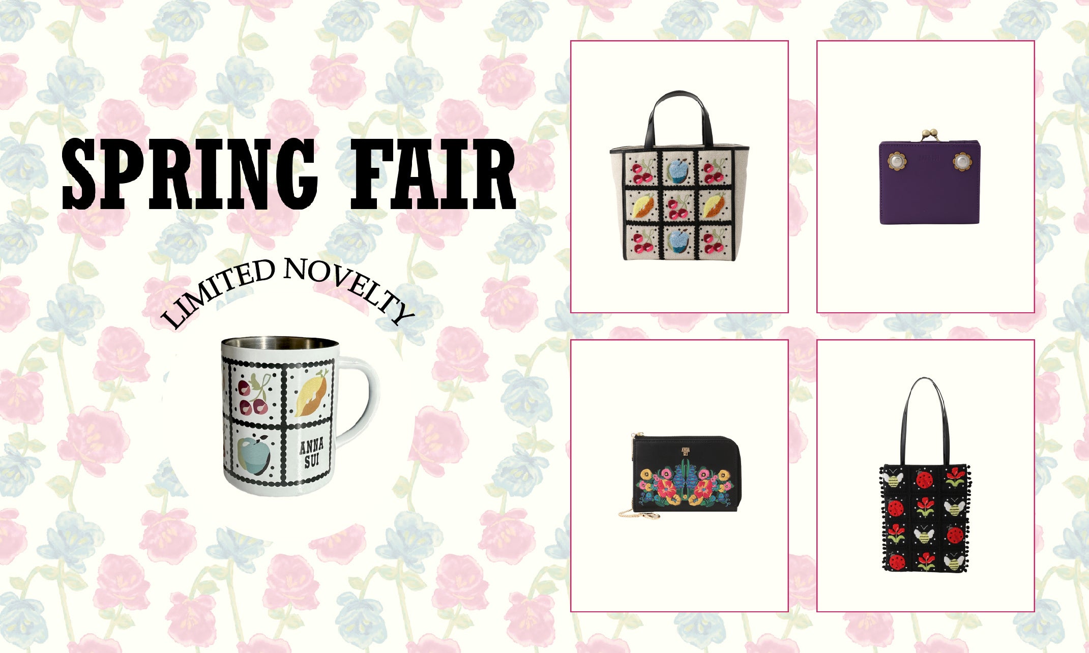 <center><small>ANNA SUI 2024 Spring Fair</small></center>