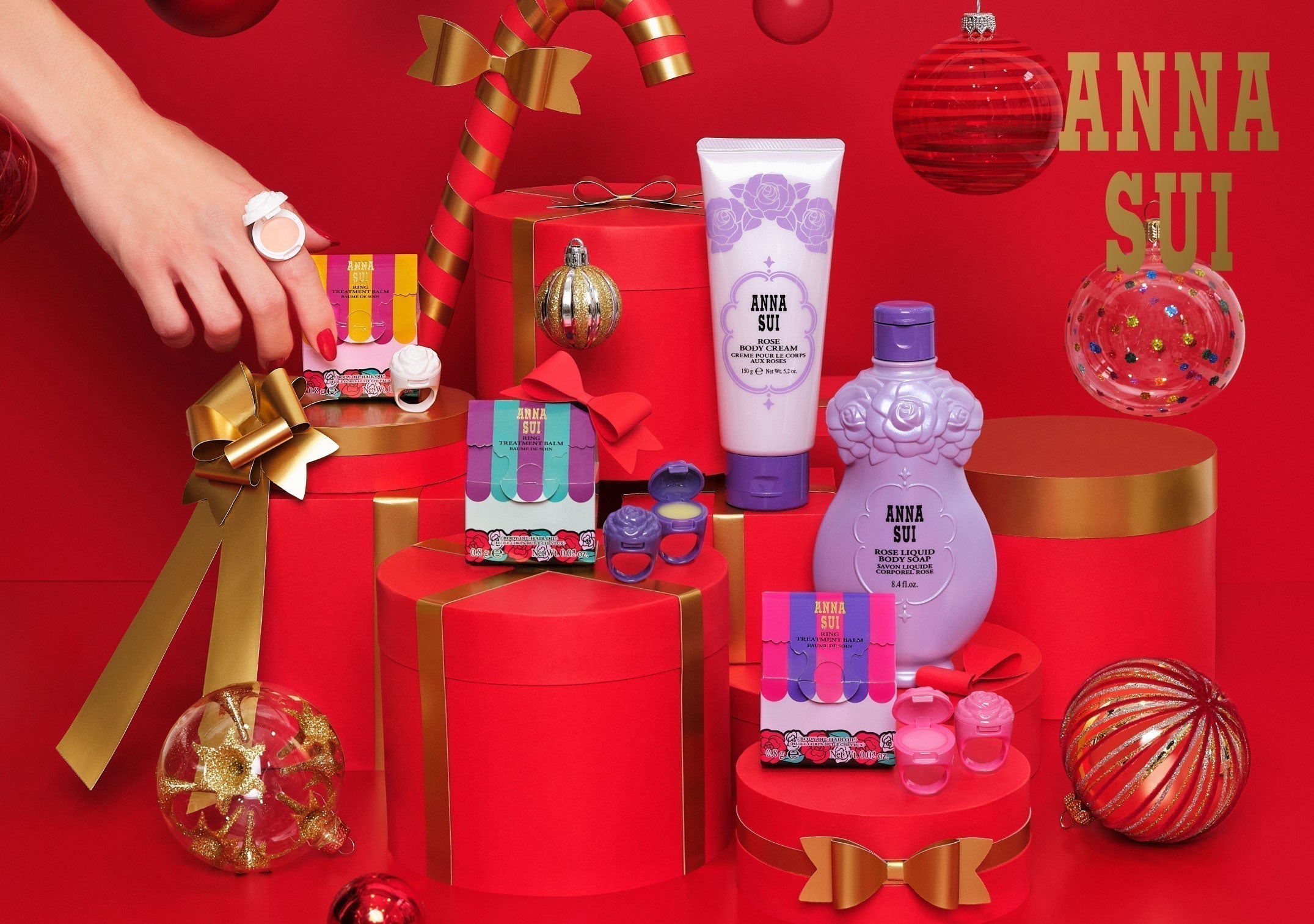 <center><small>ANNA SUI COSMETICS<br>2024 HOLIDAY COLLECTION</center></small>