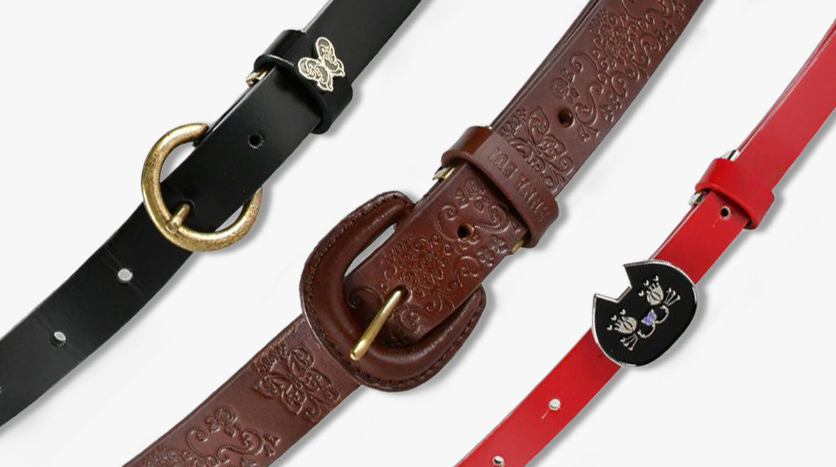 VOGUE バックル 般若 レトロ 当時もの Hannya wisdom ベルト Japanese