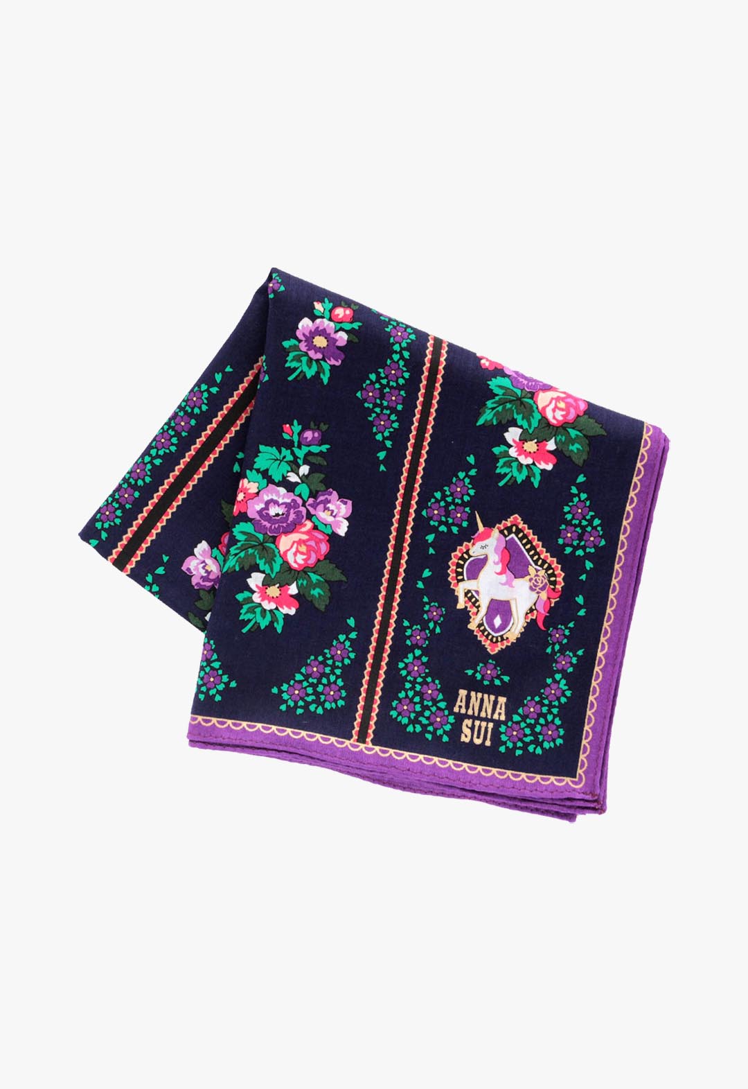 干支 午 プリントハンカチ