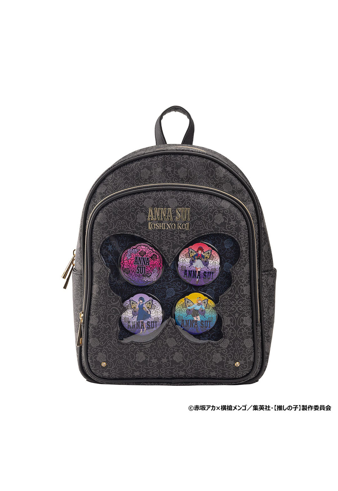 【推しの子】×ANNA SUI 推し活リュック(缶バッジ付)