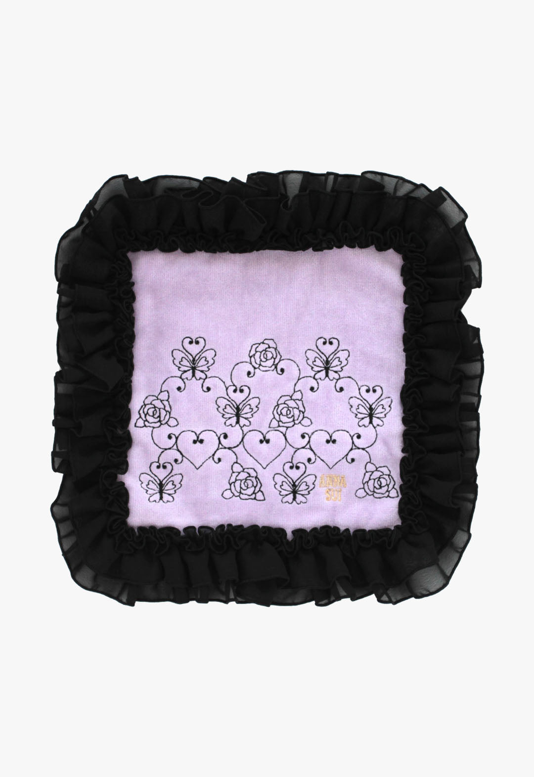 Rose & Butterfly Frill Towel