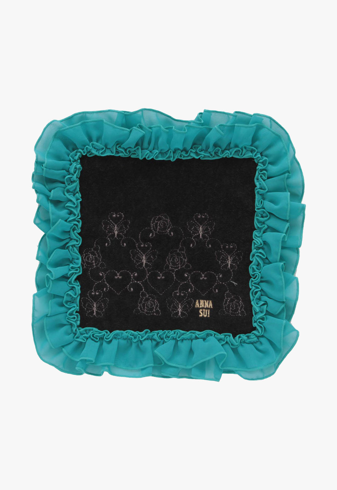 Rose & Butterfly Frill Towel