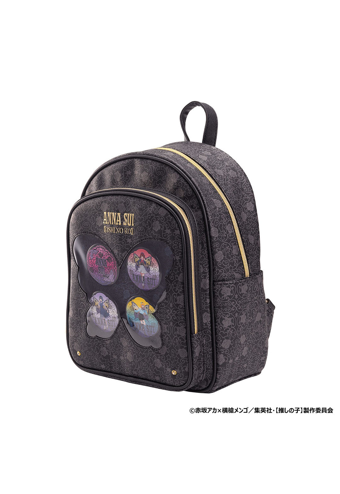 【推しの子】×ANNA SUI 推し活リュック(缶バッジ付)