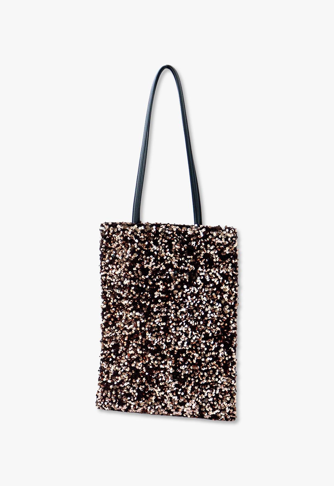 sequin tote bag