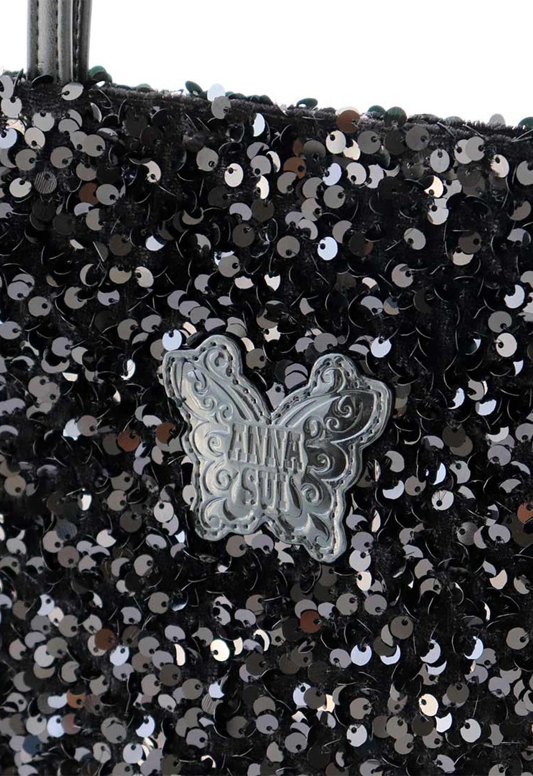 sequin tote bag