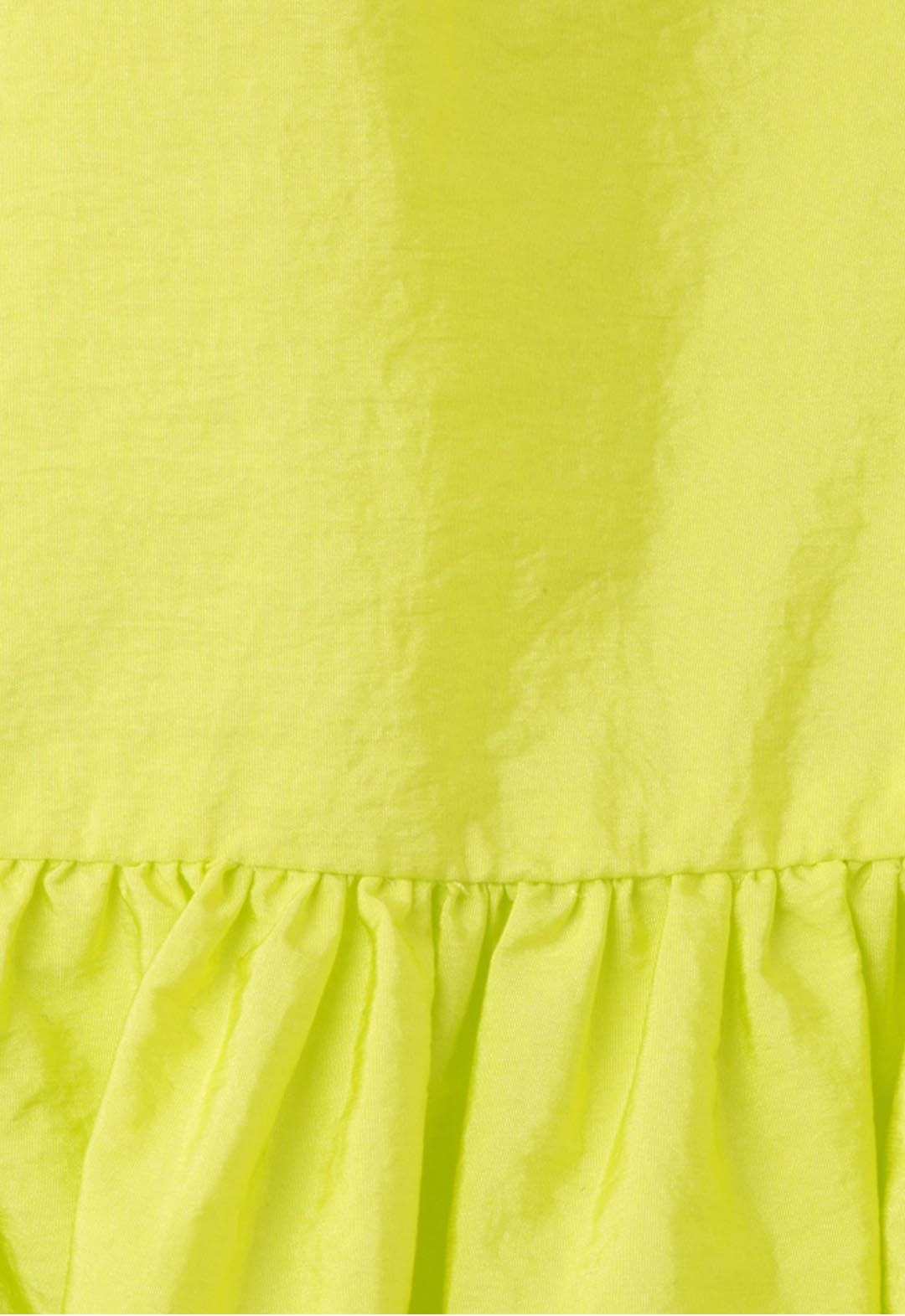 Gathered flare camisole dress