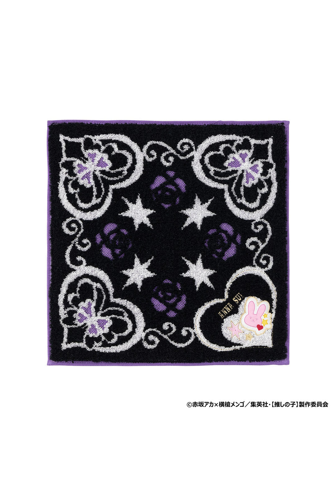 【推しの子】×ANNA SUI タオルハンカチ(ルビー×ウサギ)