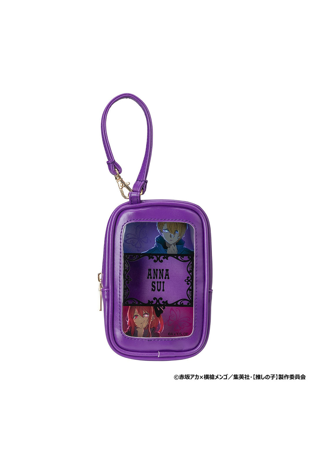 【推しの子】×ANNA SUI 窓付きポーチ(アクア×ルビー)