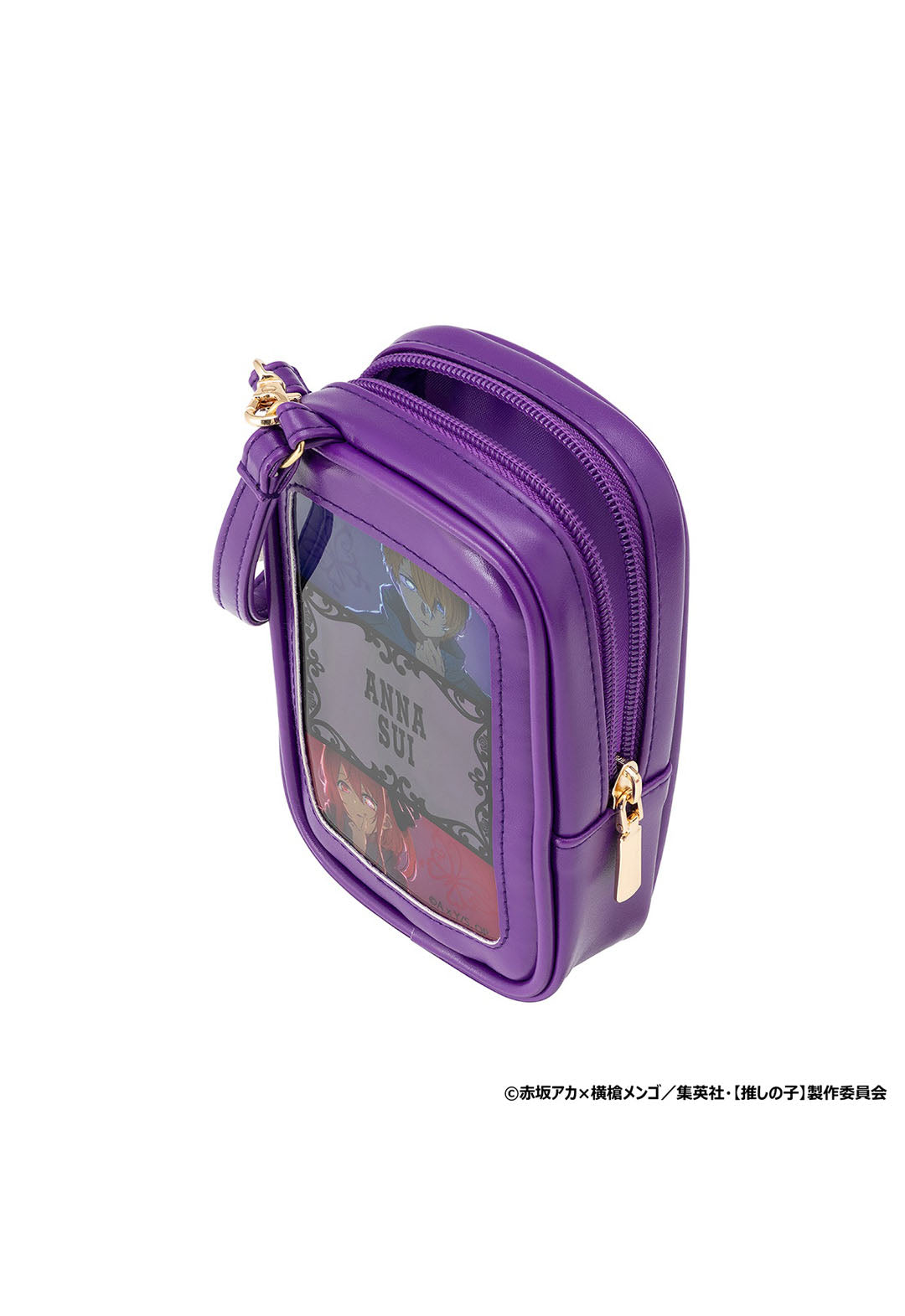 【推しの子】×ANNA SUI 窓付きポーチ(アクア×ルビー)