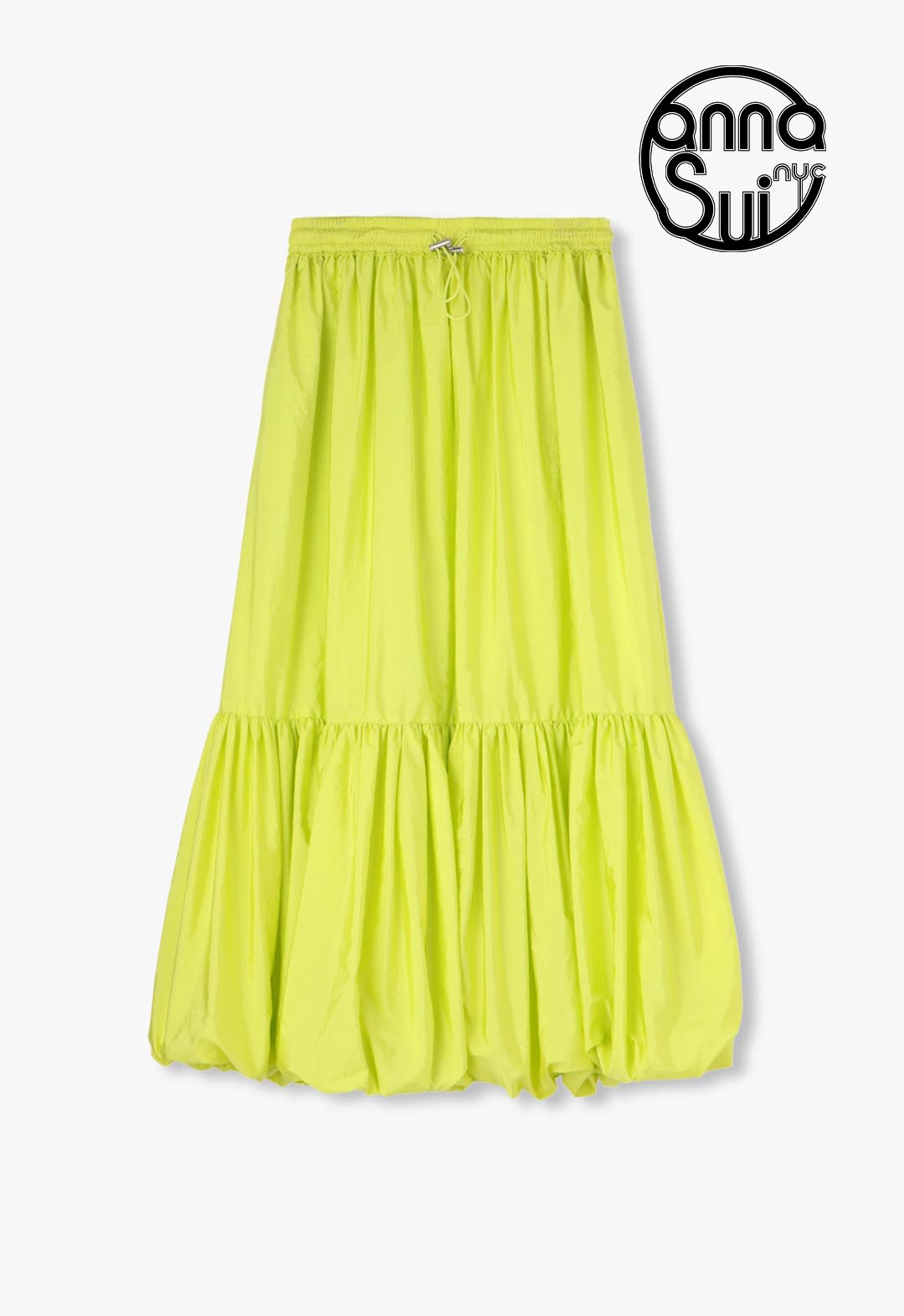 Balloon flare long skirt
