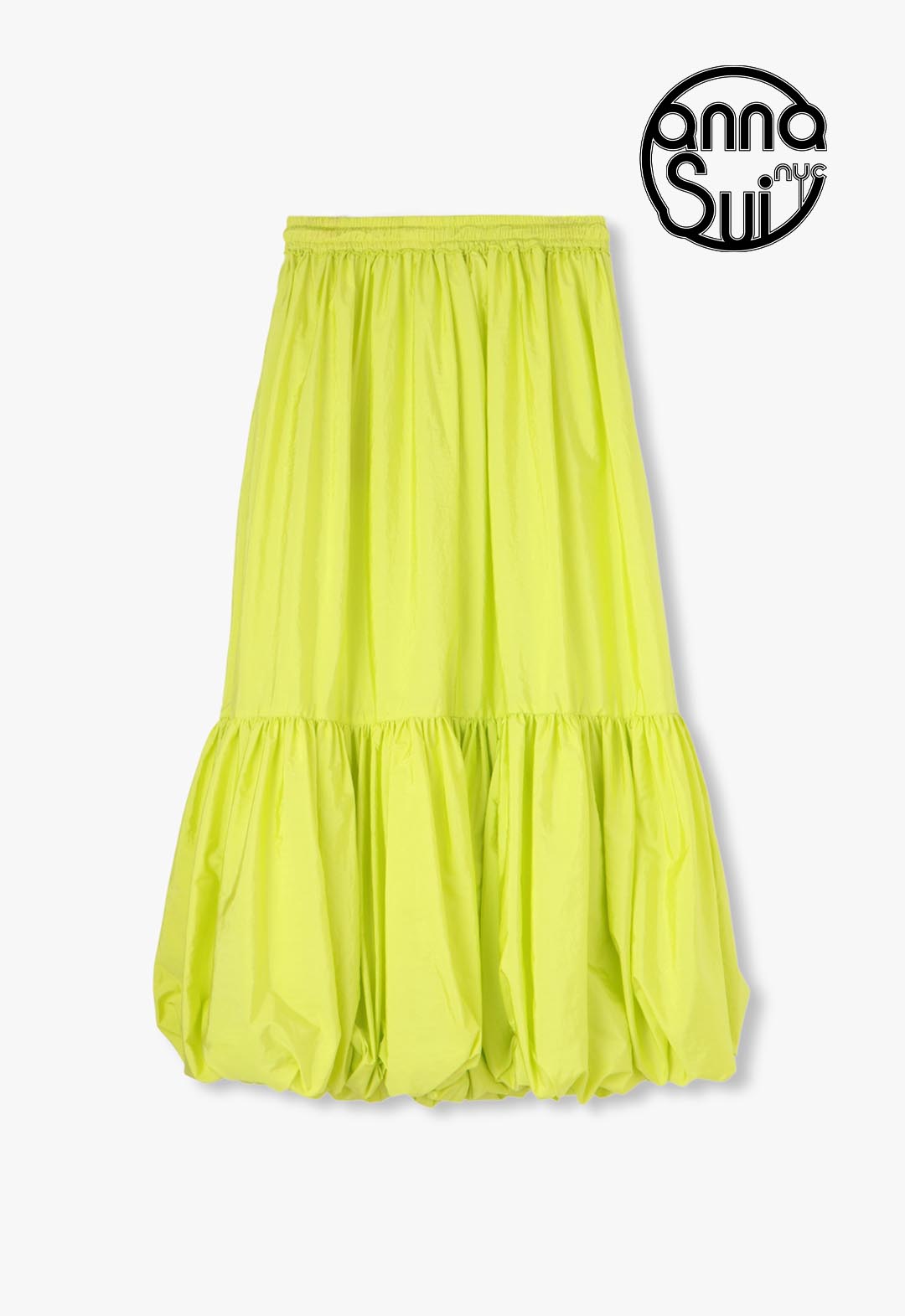 Balloon flare long skirt