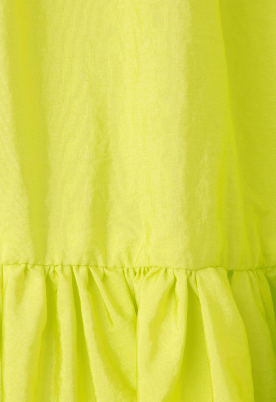 Balloon flare long skirt