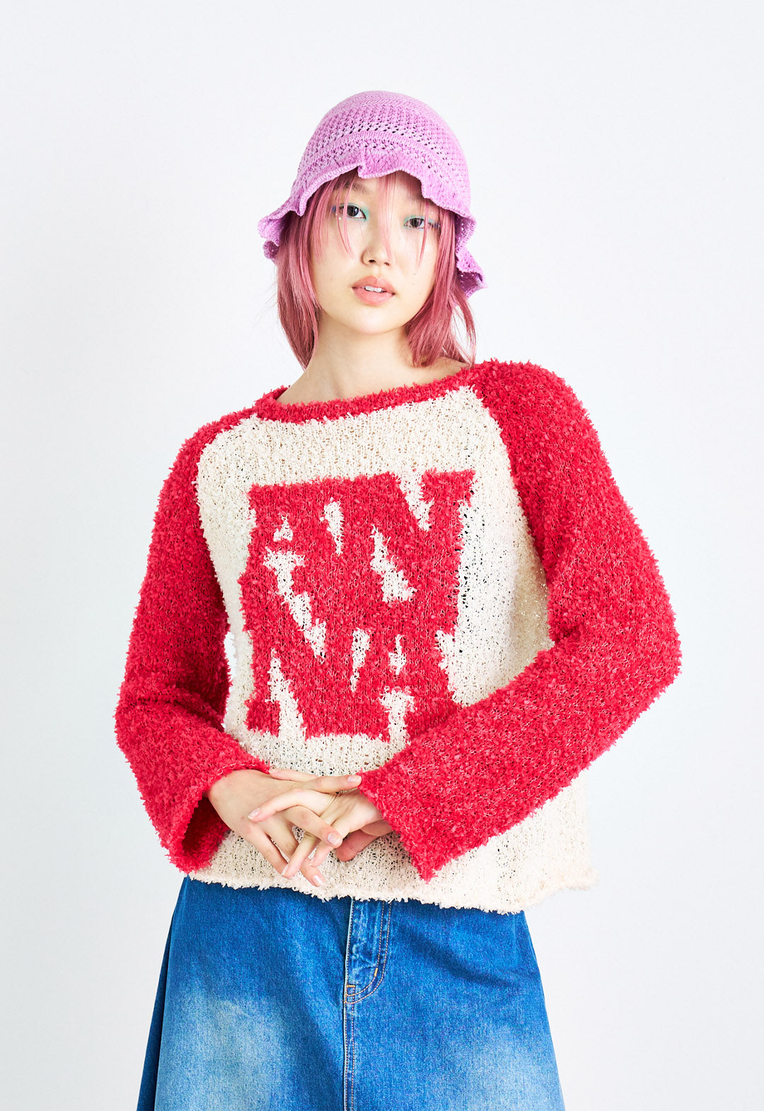 Flag Yarn AN Knit Pullover