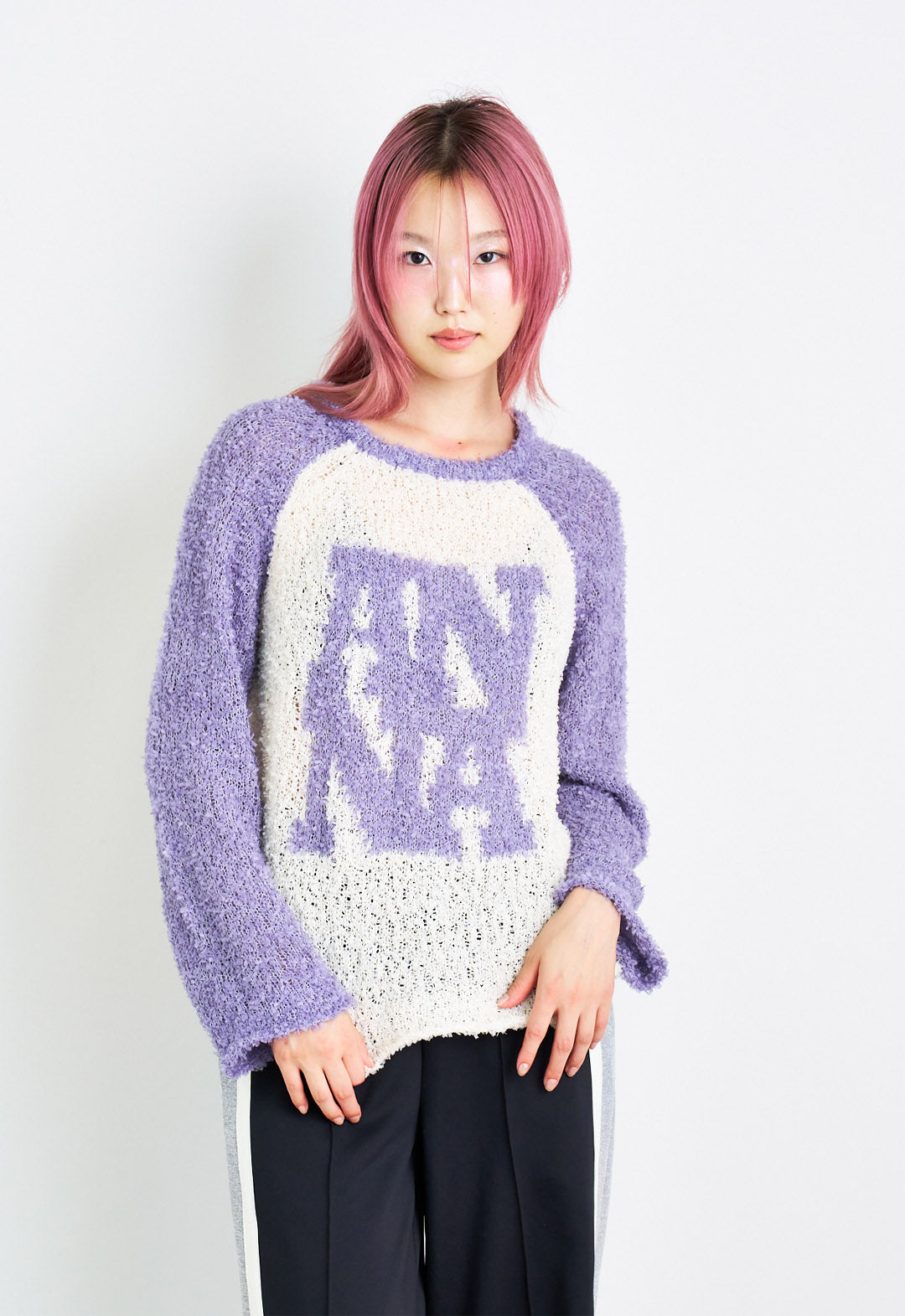 Flag Yarn AN Knit Pullover