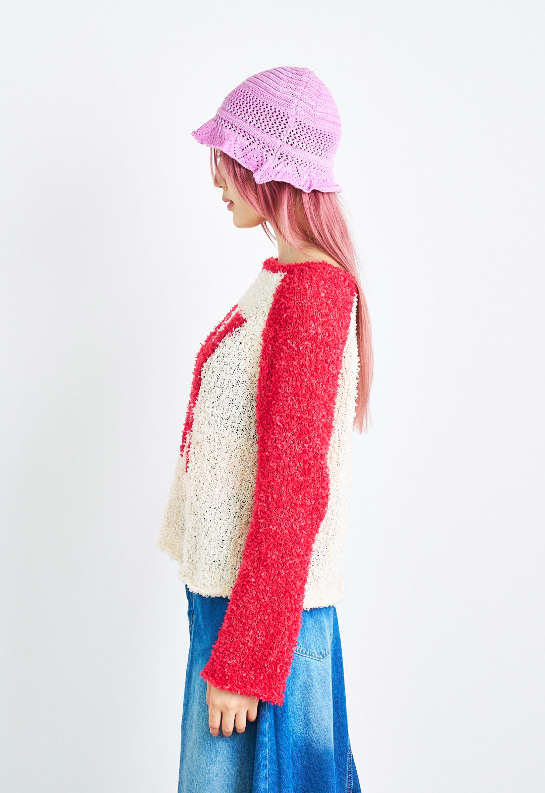 Flag Yarn AN Knit Pullover