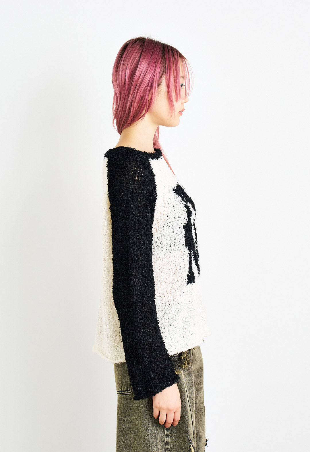 Flag Yarn AN Knit Pullover