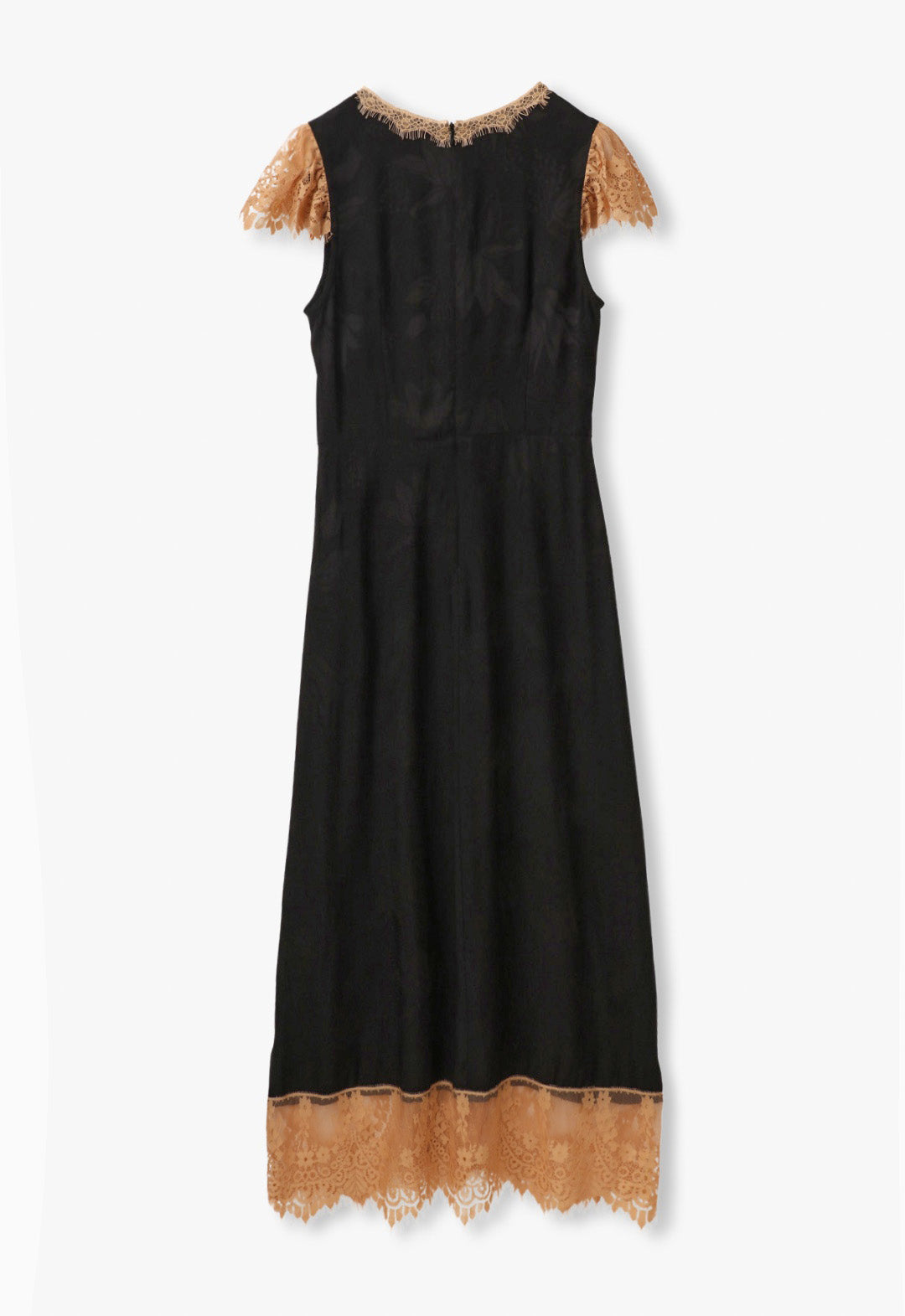 FLORAL JACQUARD DRESS
