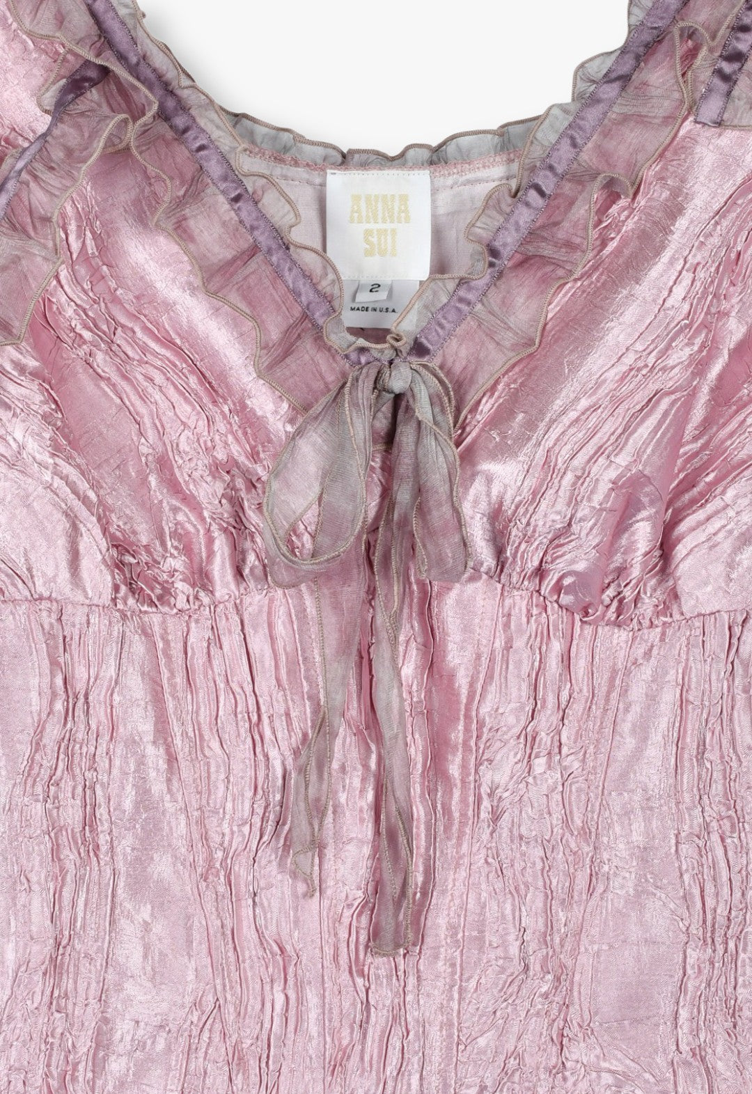 緞面蝴蝶結上衣