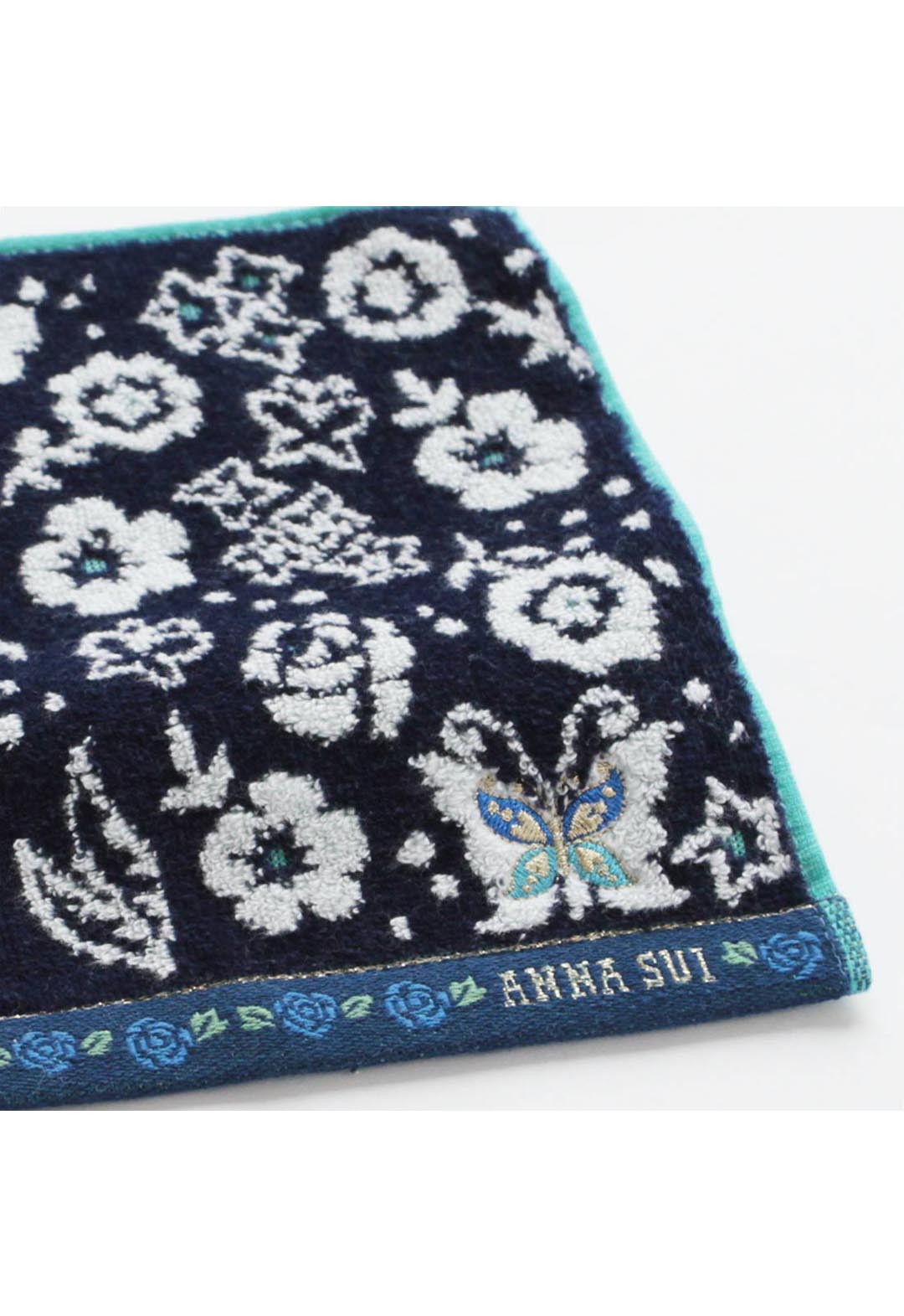 Butterfly pattern towel handkerchief