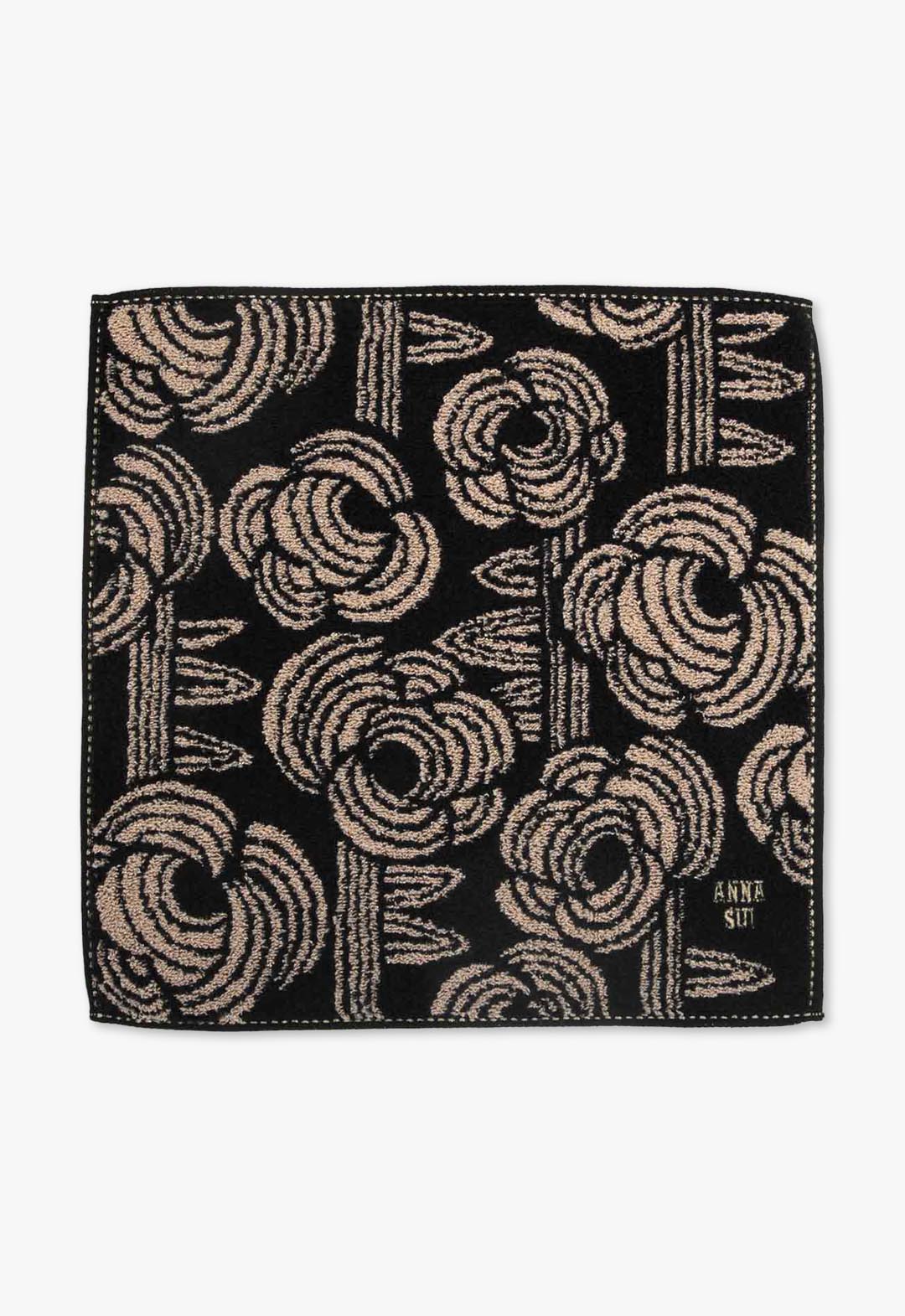 ローズラメパイル タオルハンカチ