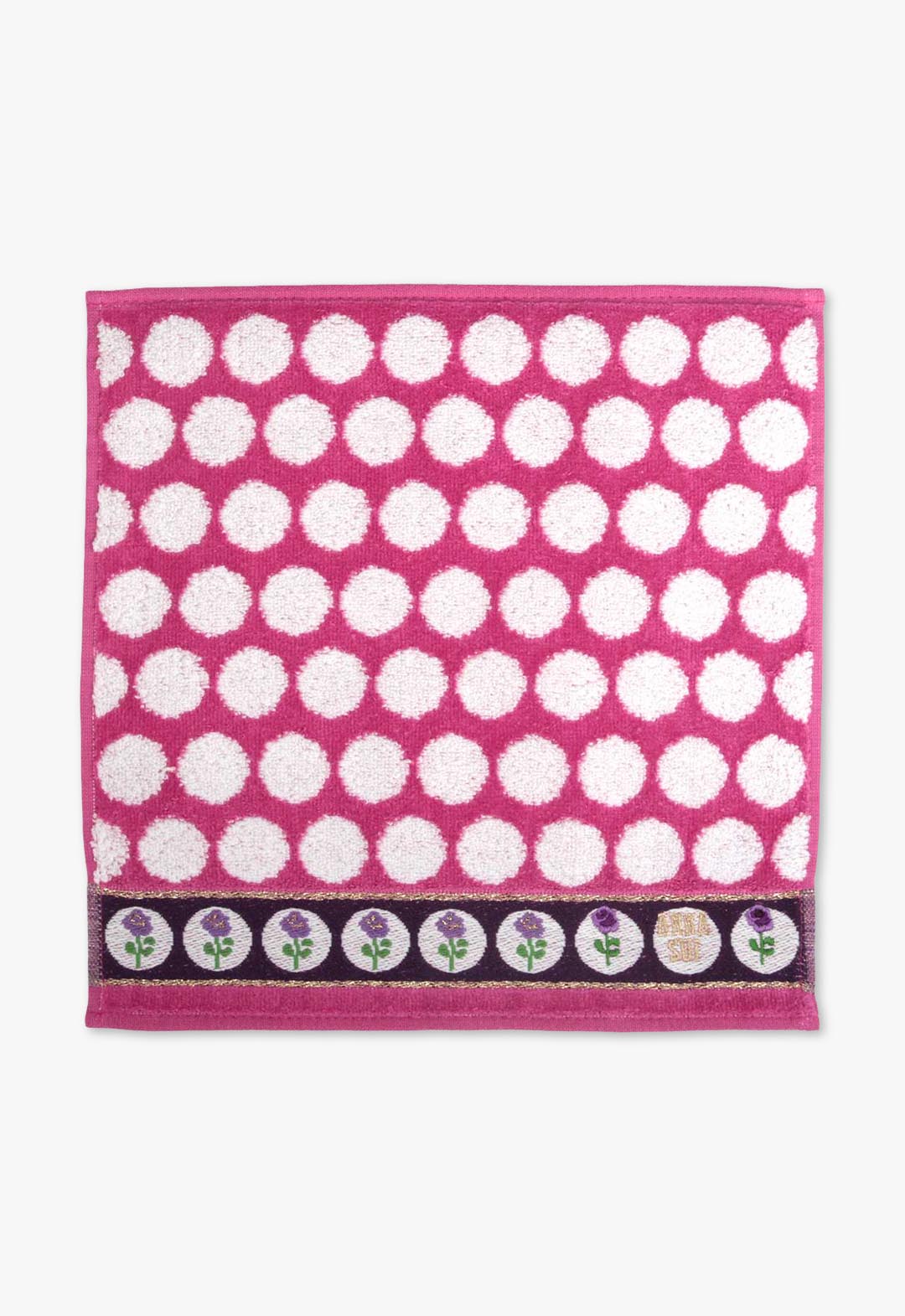 Rose Dot Towel Handkerchief