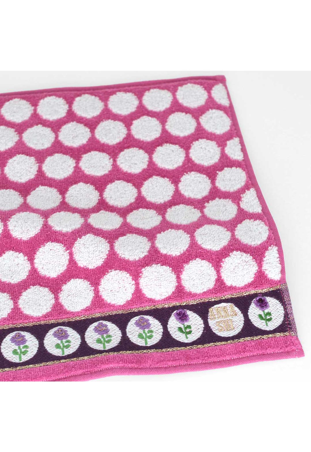 Rose Dot Towel Handkerchief