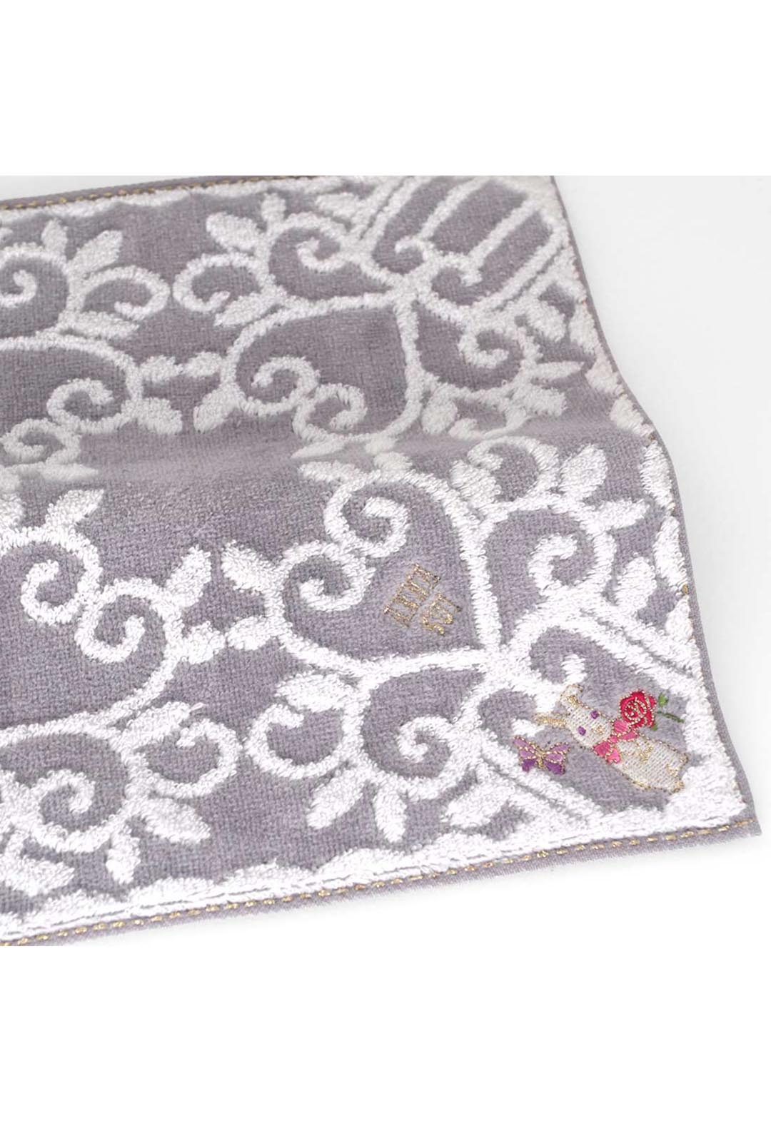 アニマル刺繍タオル ウサギ