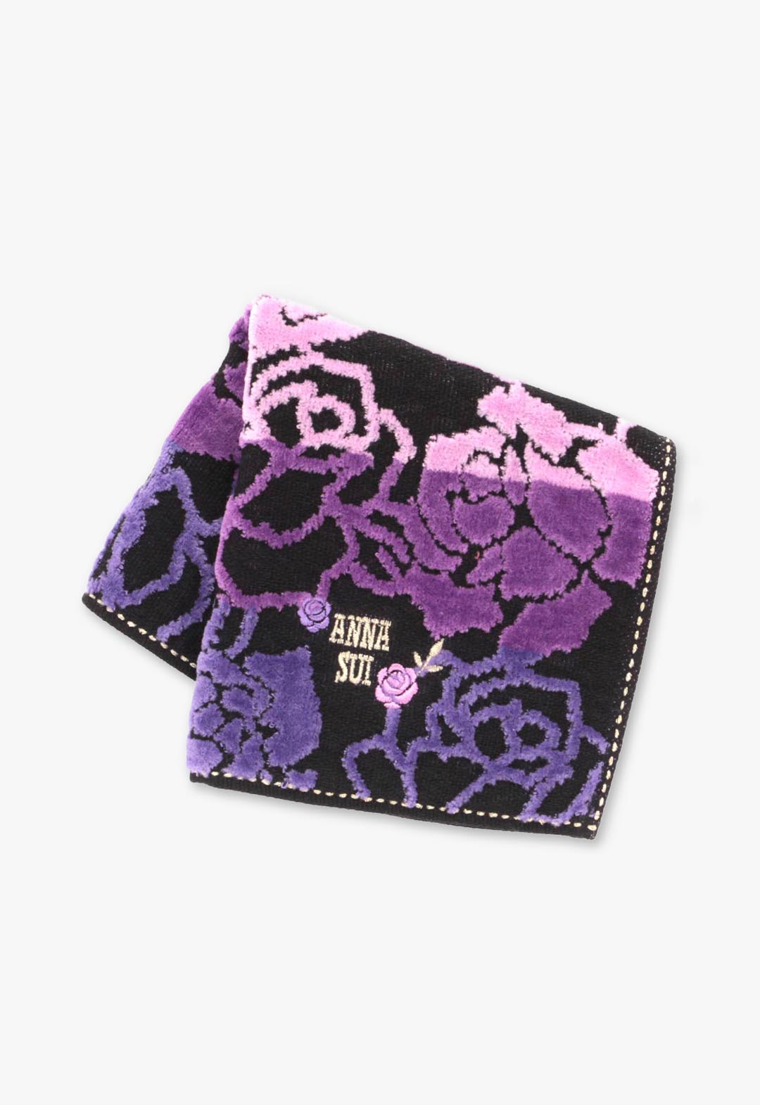Rose pattern towel handkerchief