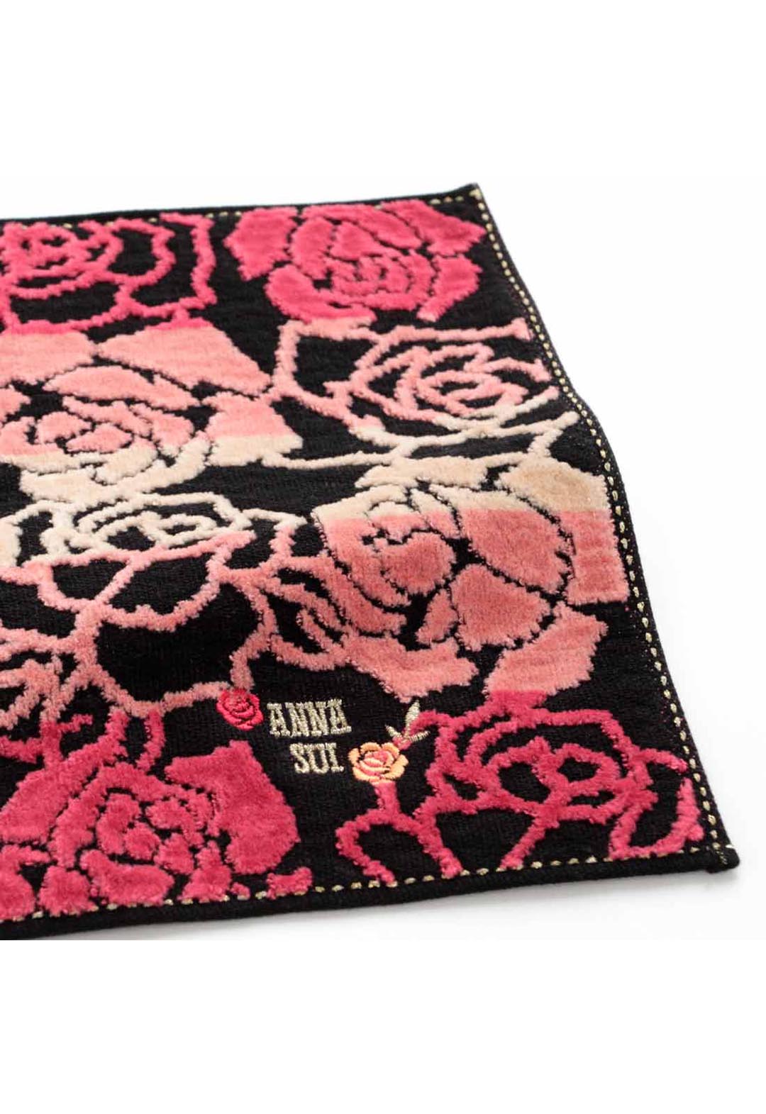 Rose pattern towel handkerchief