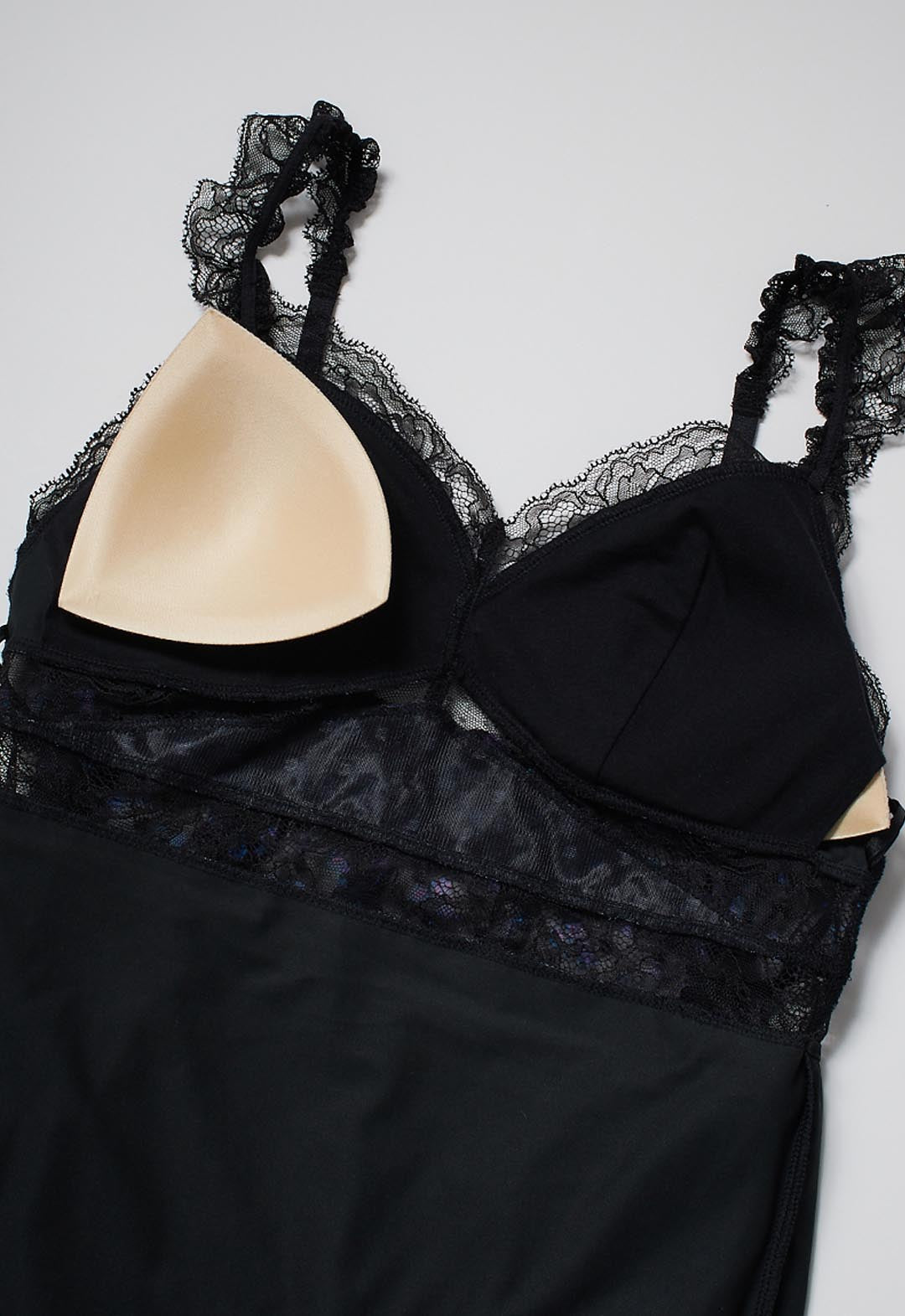 【LILY BROWN Lingerie×ANASUI】カップ付きキャミワンピース