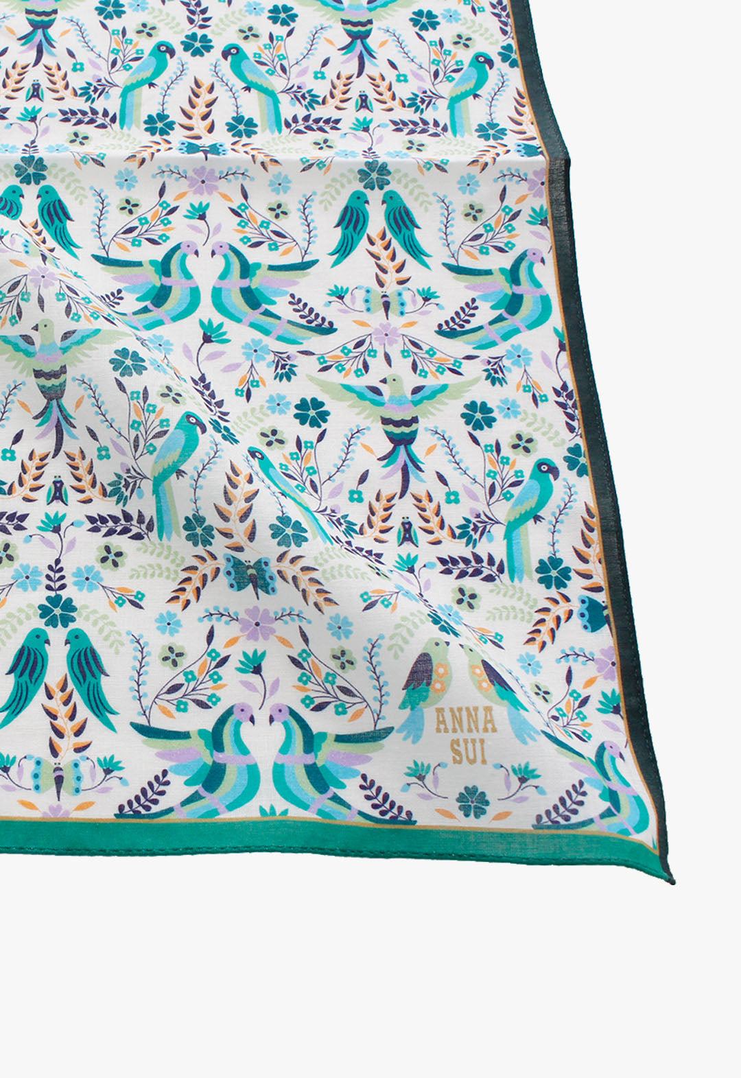 Green Color Handkerchief