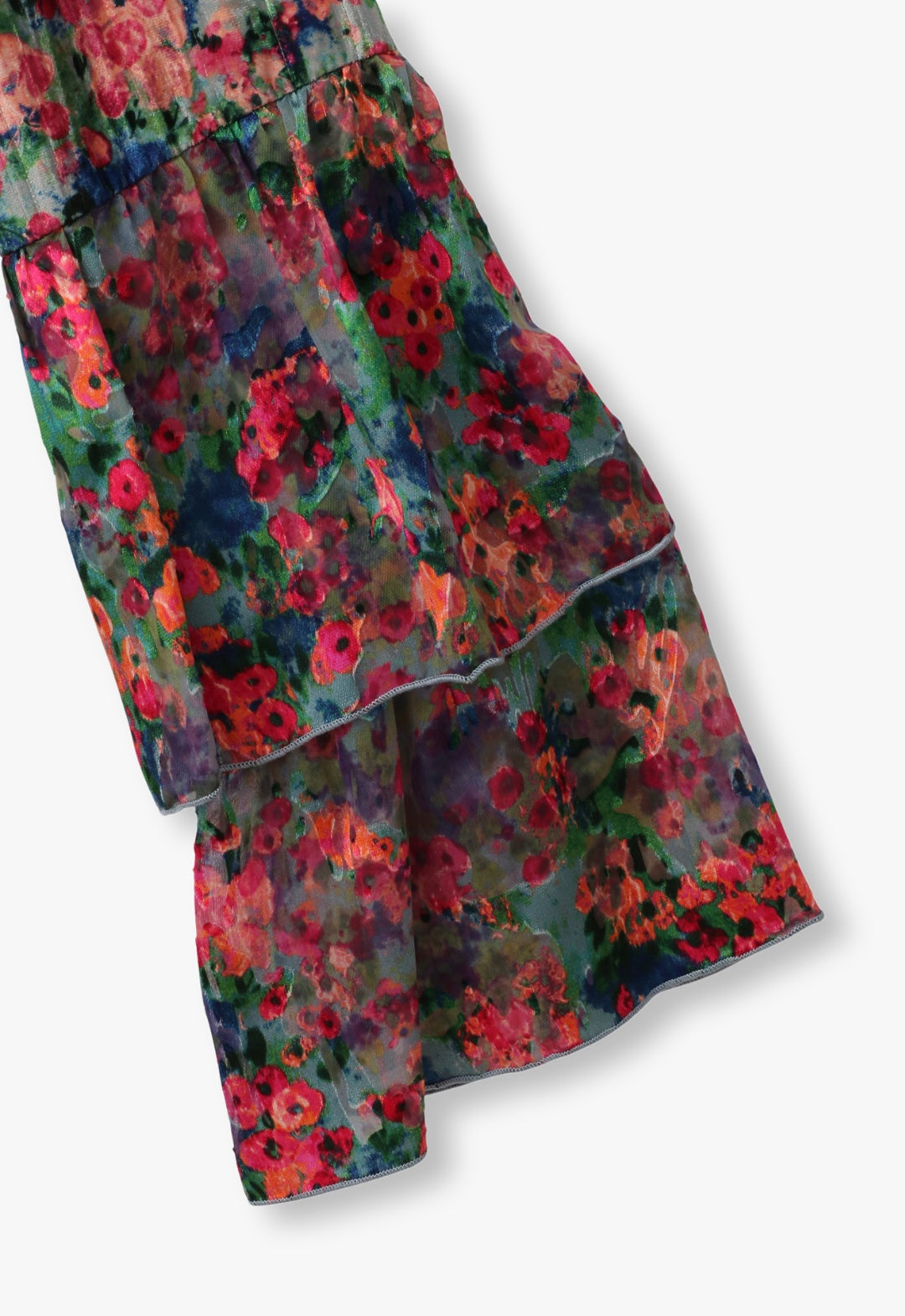 GIVERNY COMBO RUFFLED TUNIC