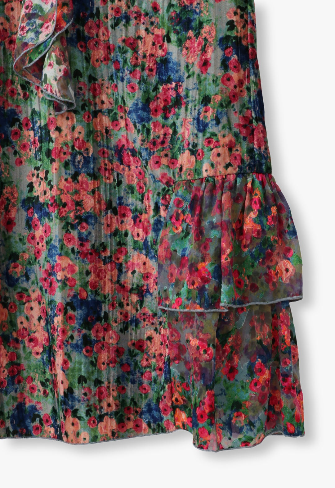 GIVERNY COMBO RUFFLED TUNIC