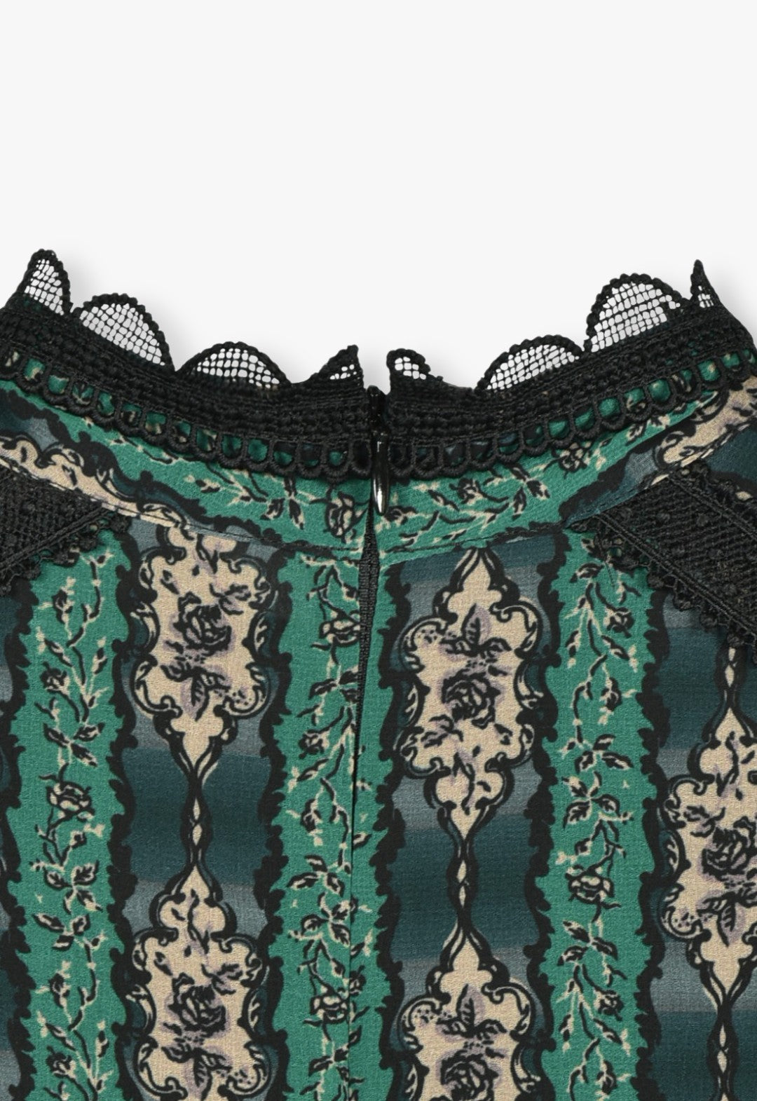 浮雕條紋印花長裙