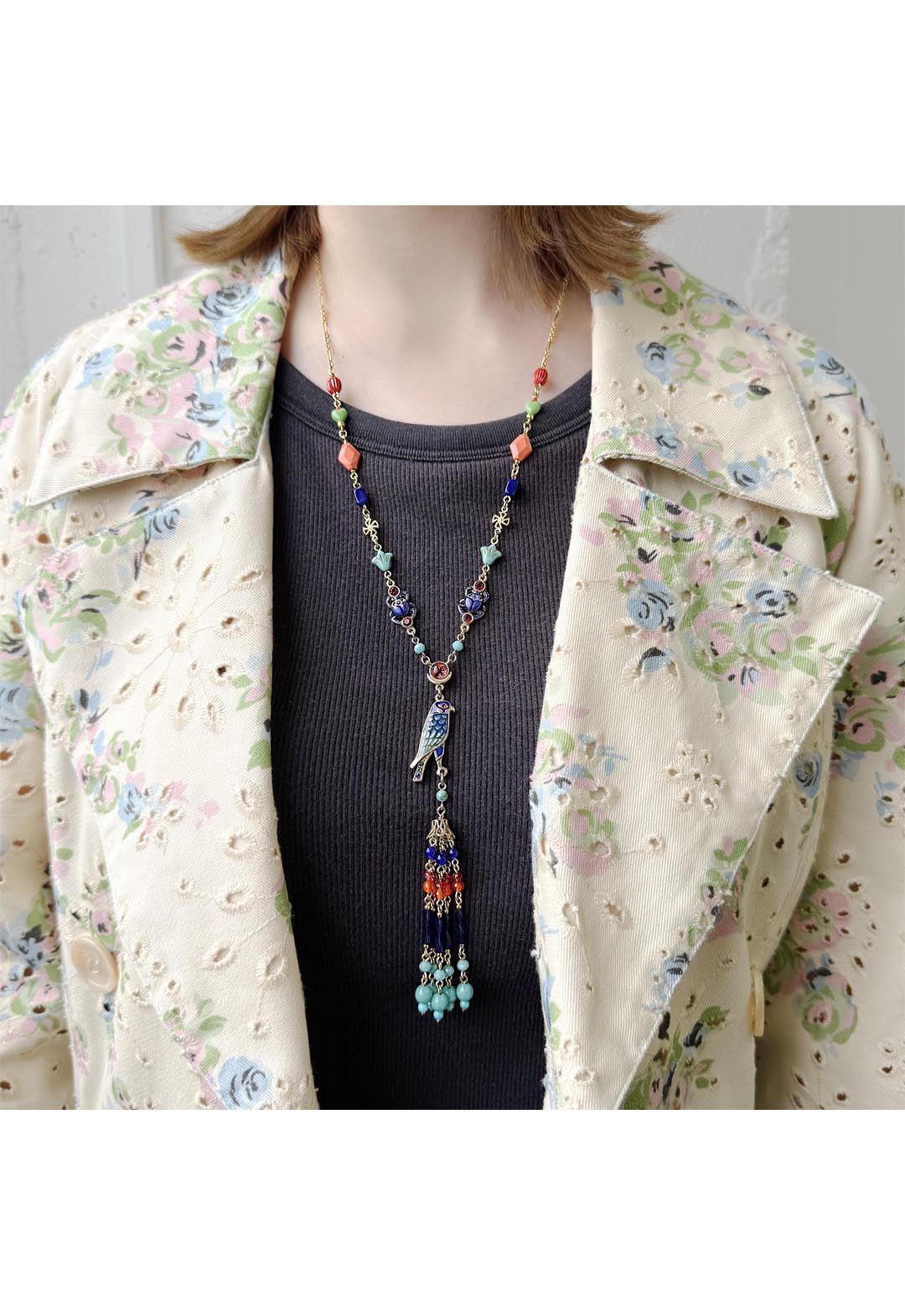 Egyptian motif necklace