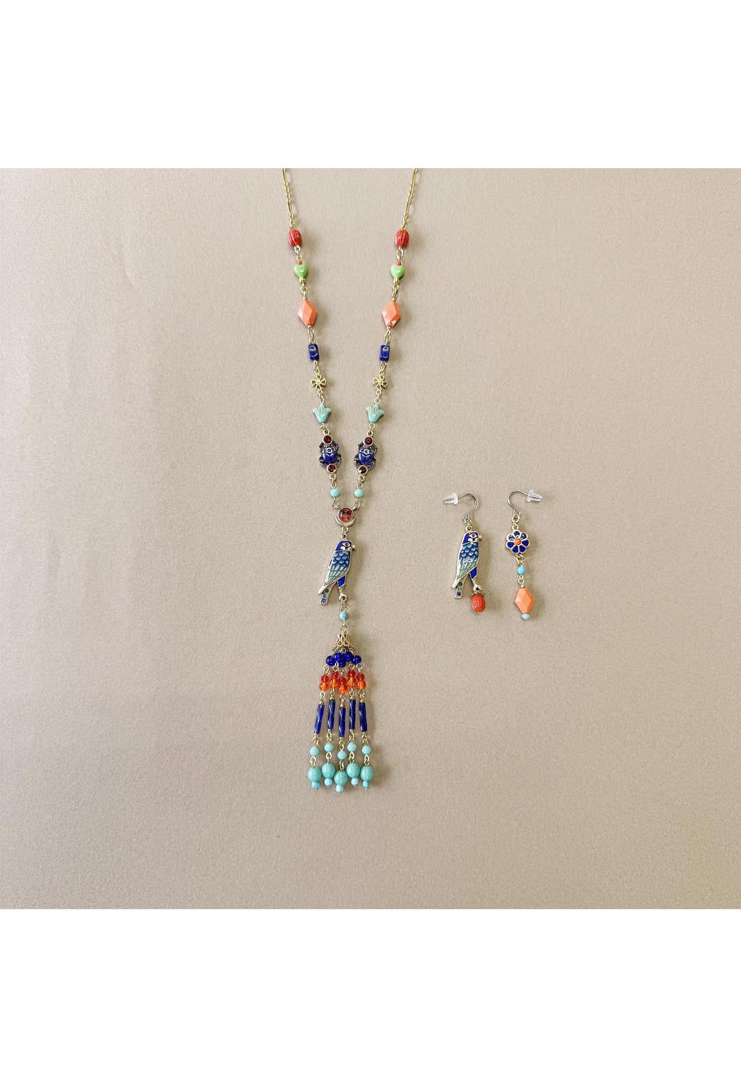 Egyptian motif necklace