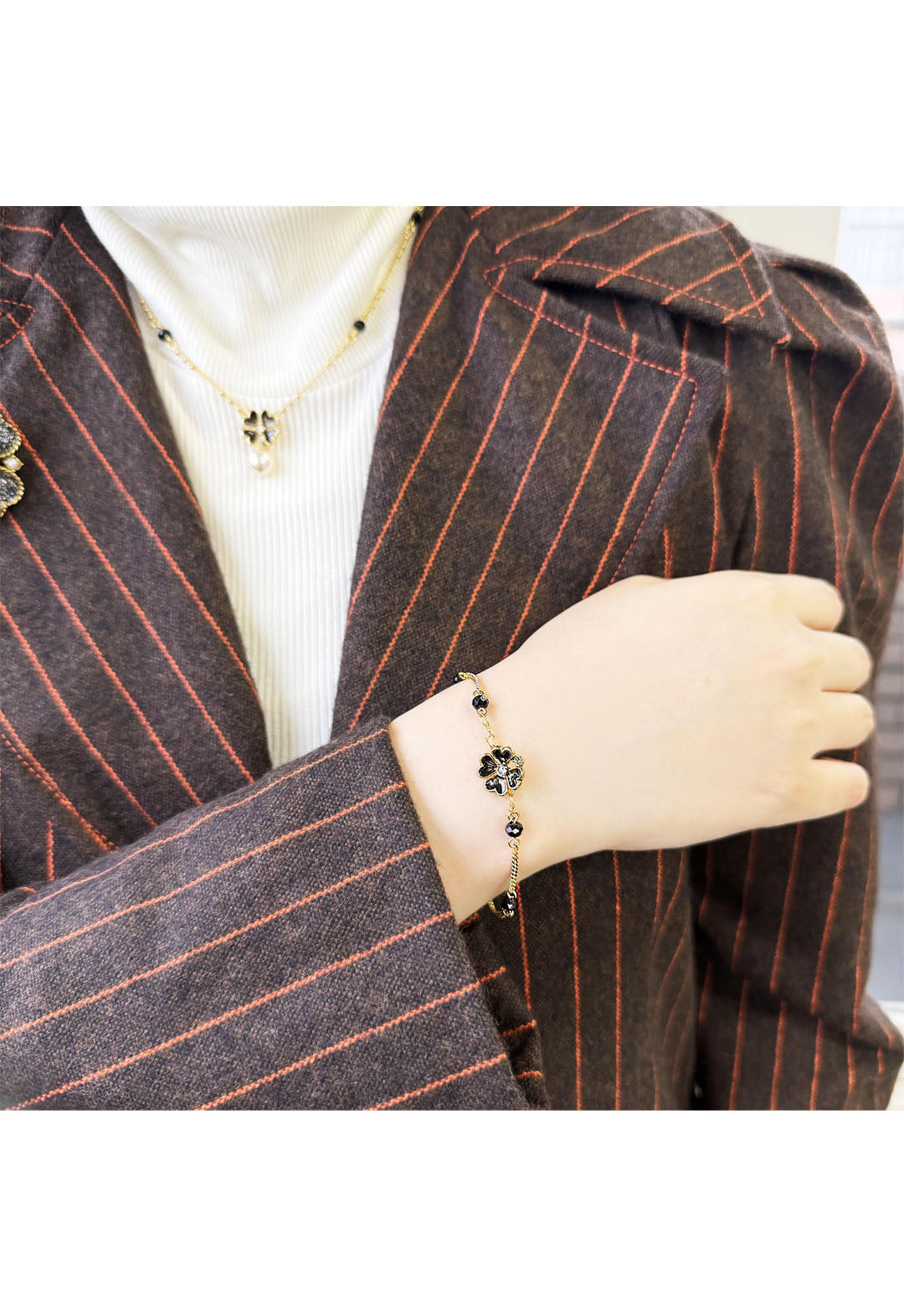 クローバーモチーフ ブレスレット