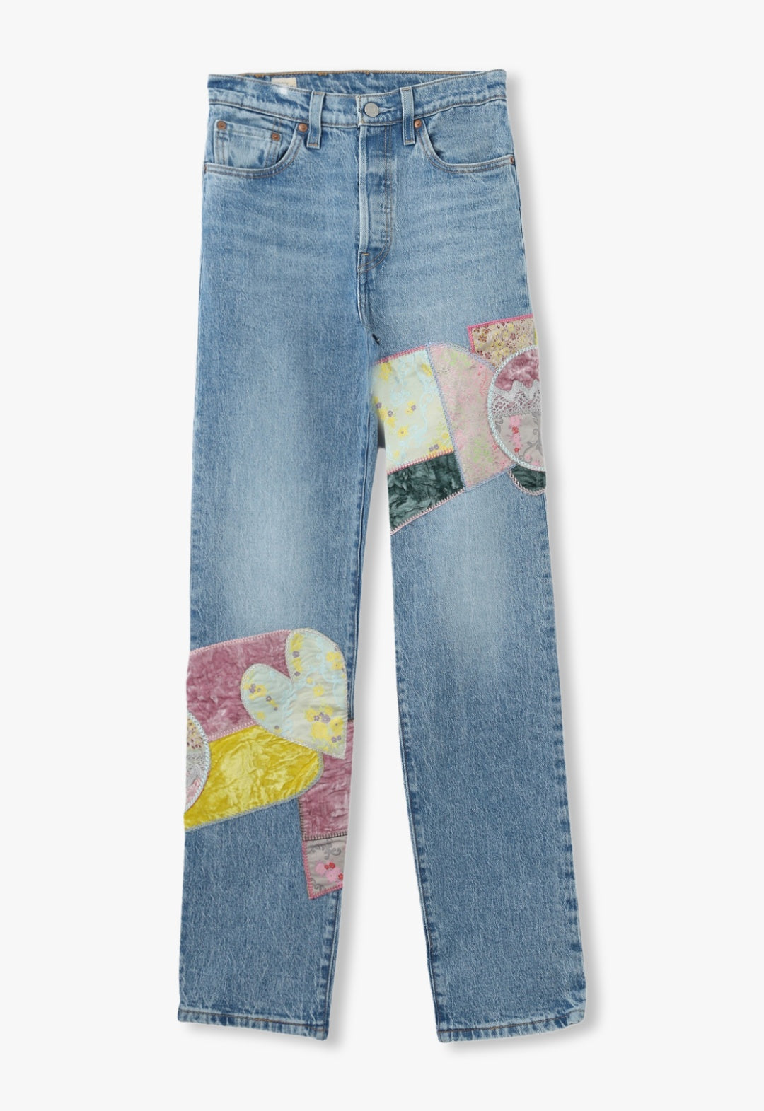 PATCHWORK JEANS