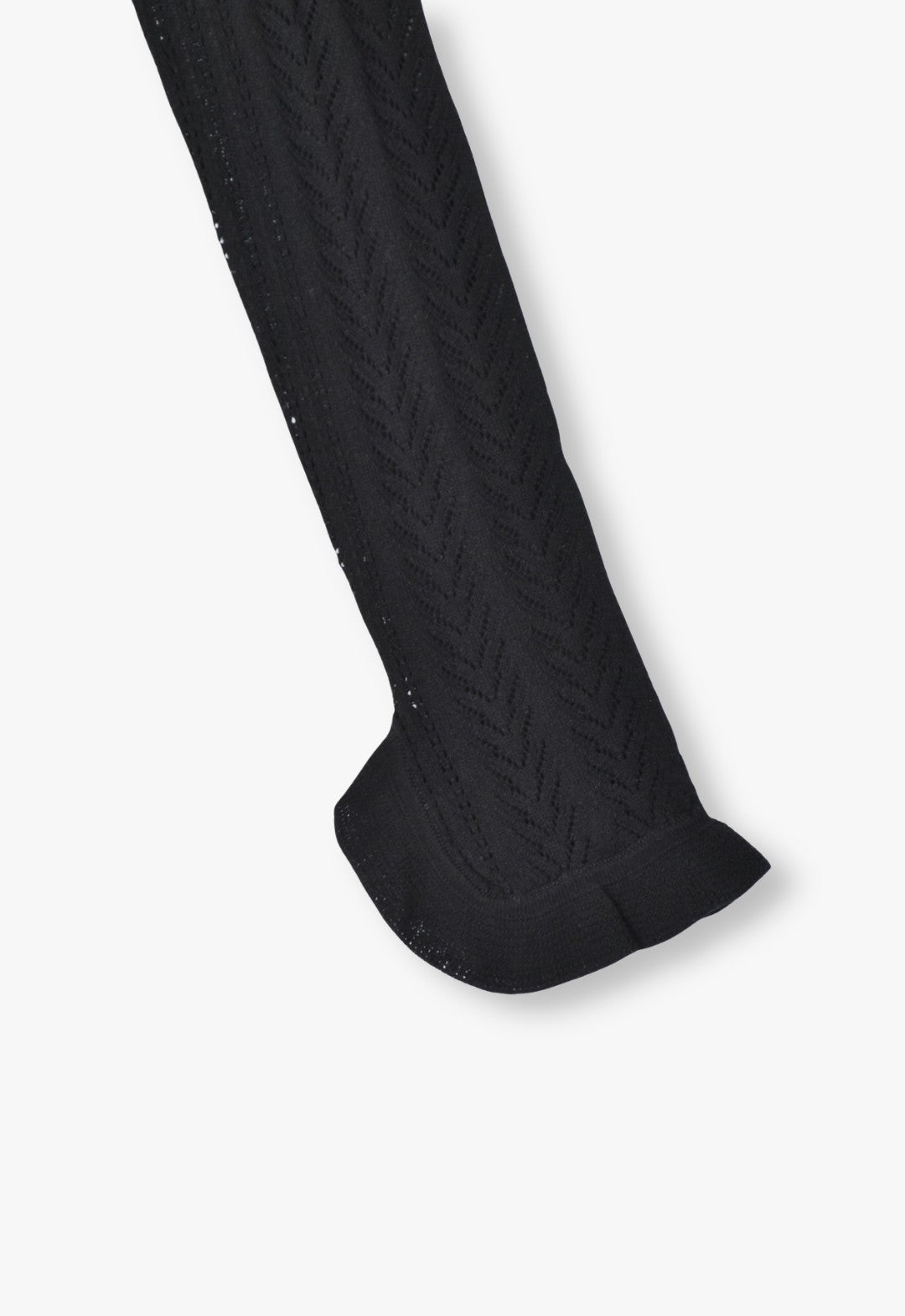 維多利亞風鏤空針織開襟衫