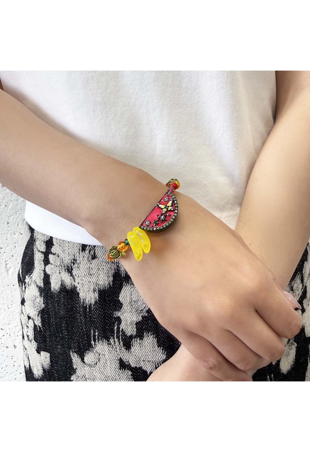 Fruit motif bracelet