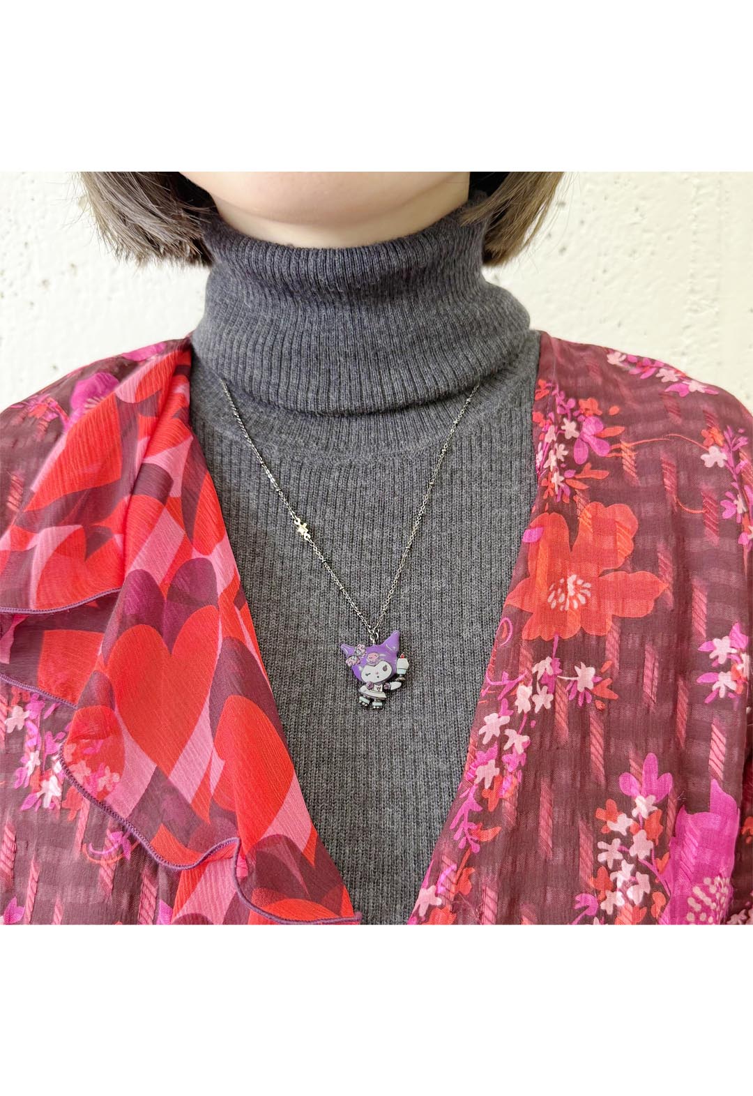 【限定BOX付】ANNA SUI×KUROMI ネックレス