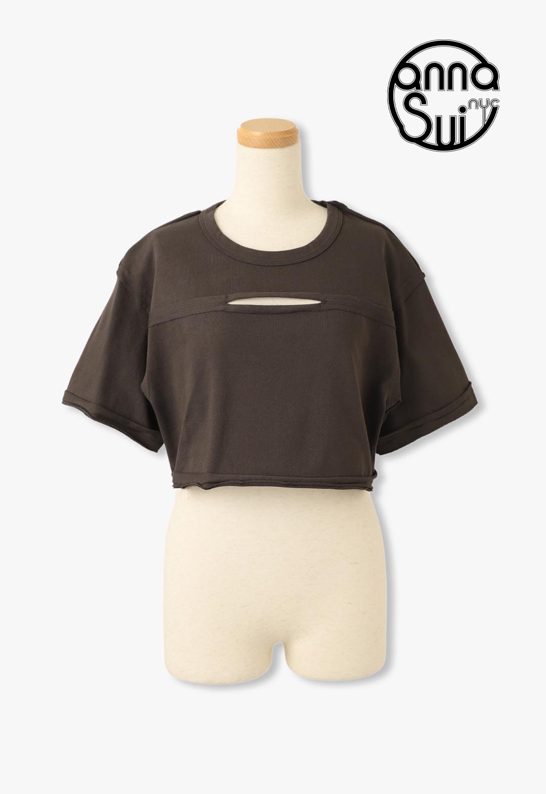 ホールカットオフウォッシュTシャツ