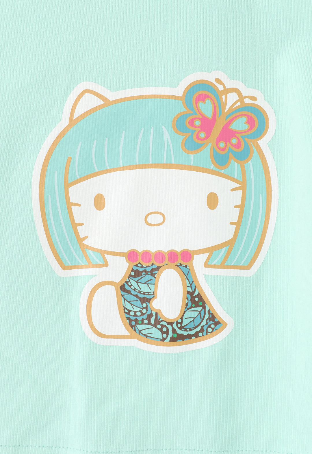 HELLO KITTY林格t恤