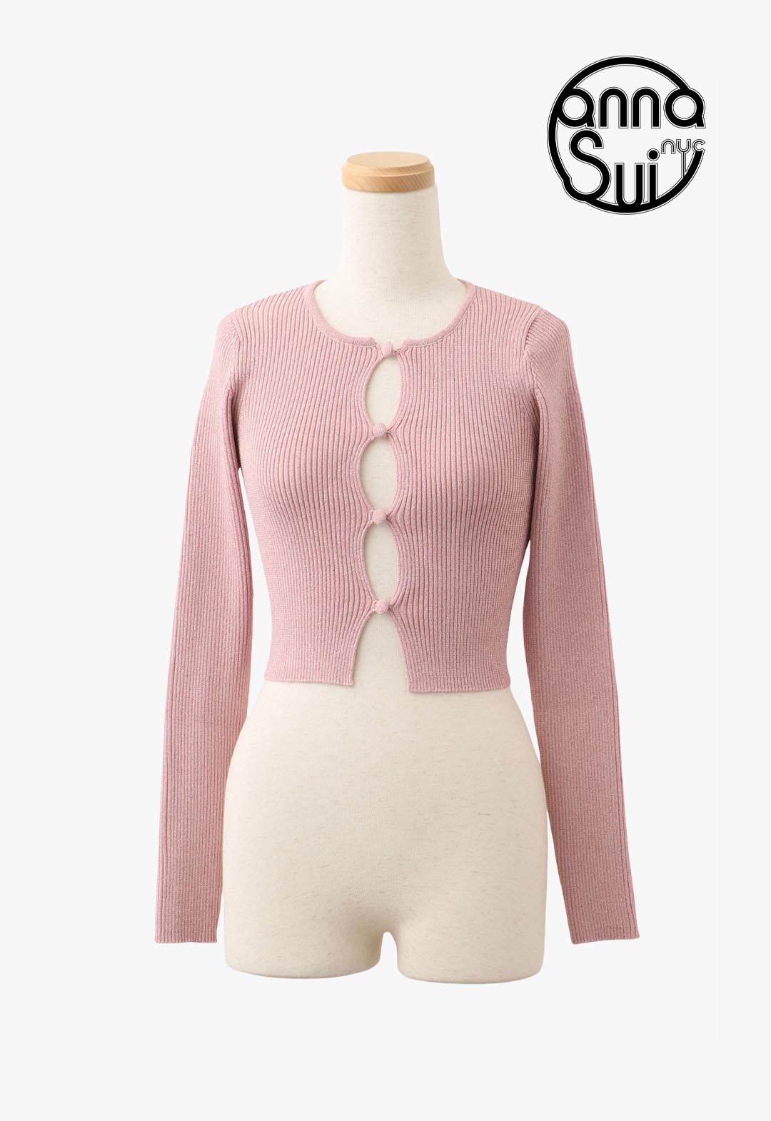 Glitter knit cardigan