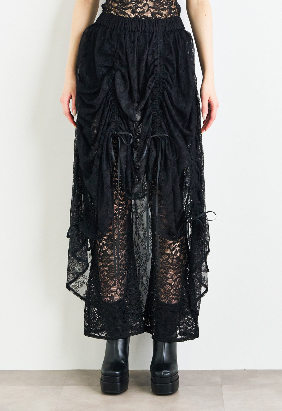 波塔尼卡莫奇蕾丝窗帘裙