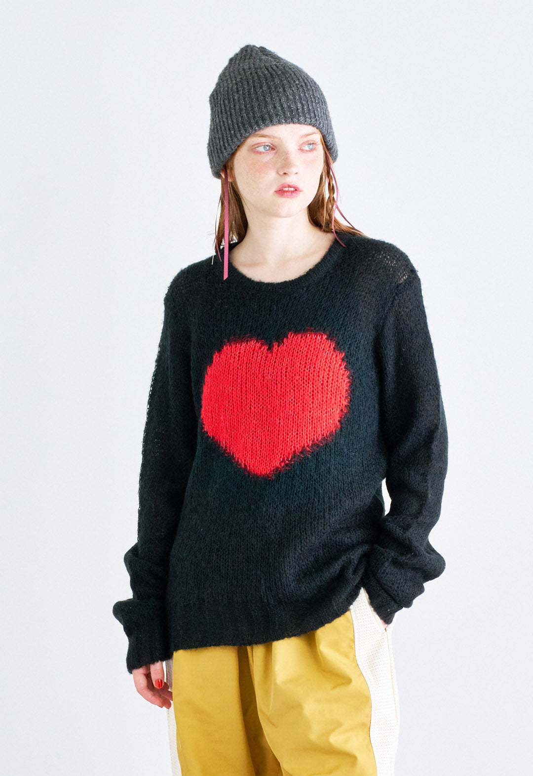 LOVE Mohair Knit Pullover