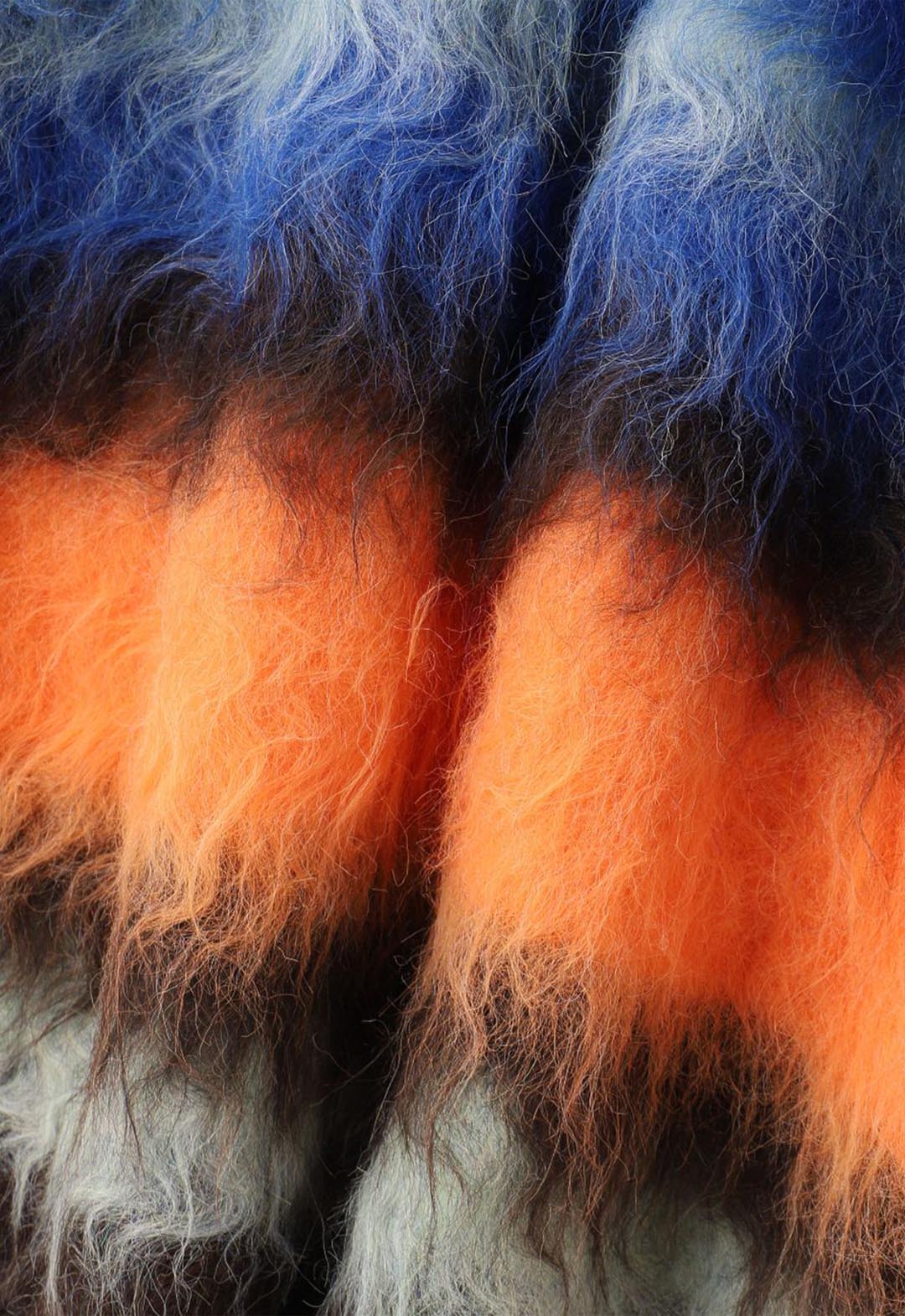 カラーボーダーニット