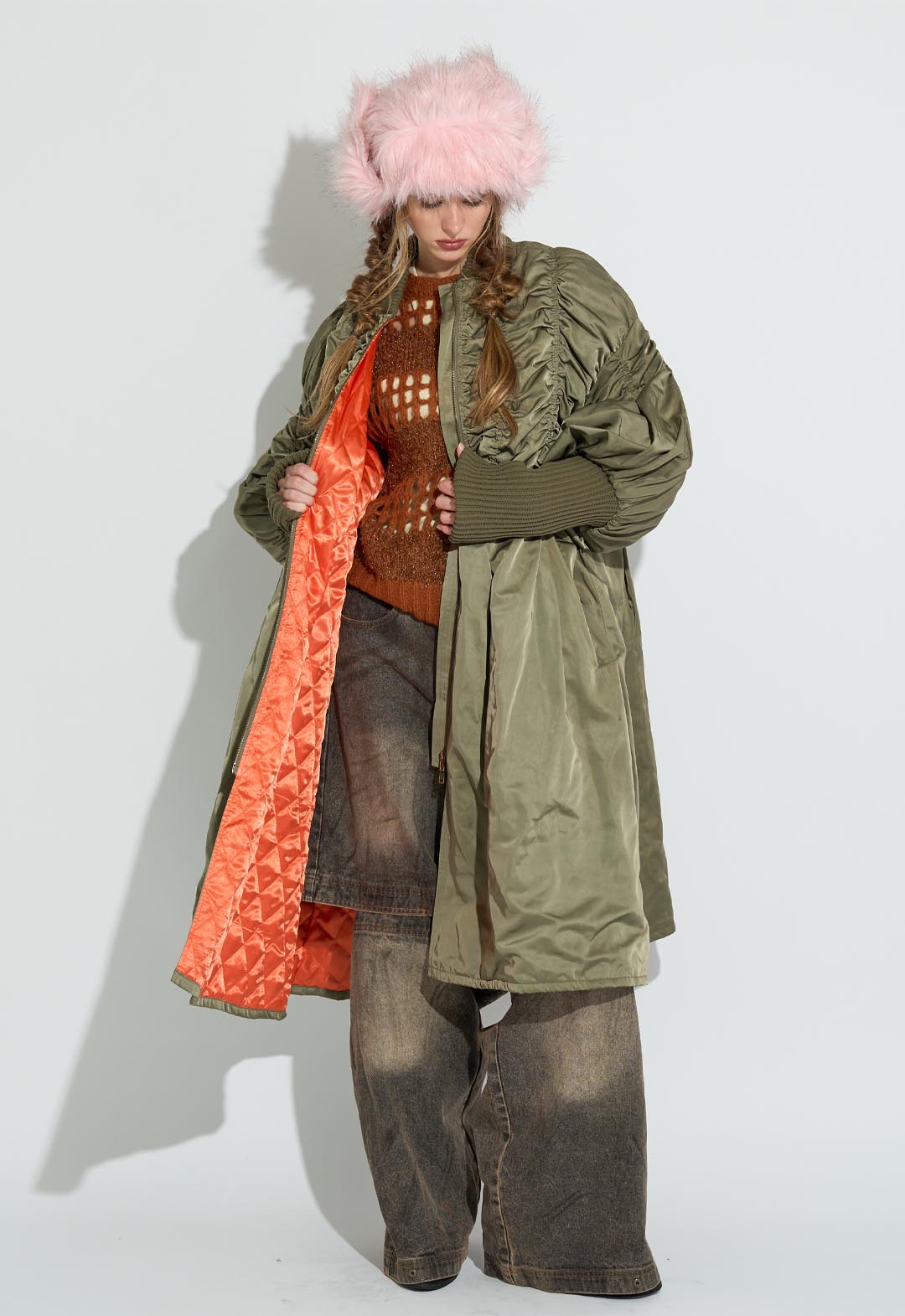 ロングMA-1コート